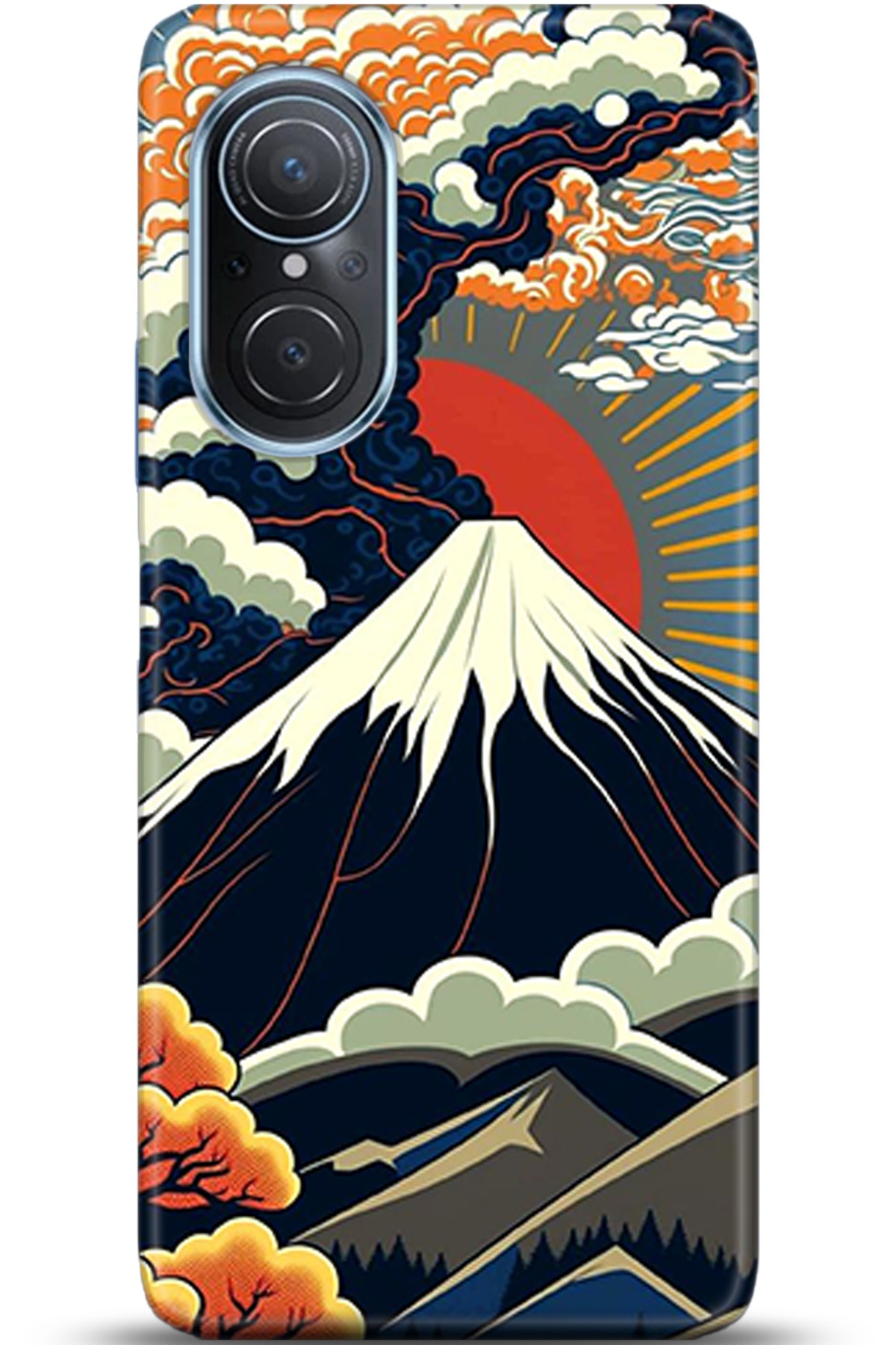 Huawei Nova 9 Uyumlu Kılıf HD Baskılı Kılıf - Followed Institution 5342