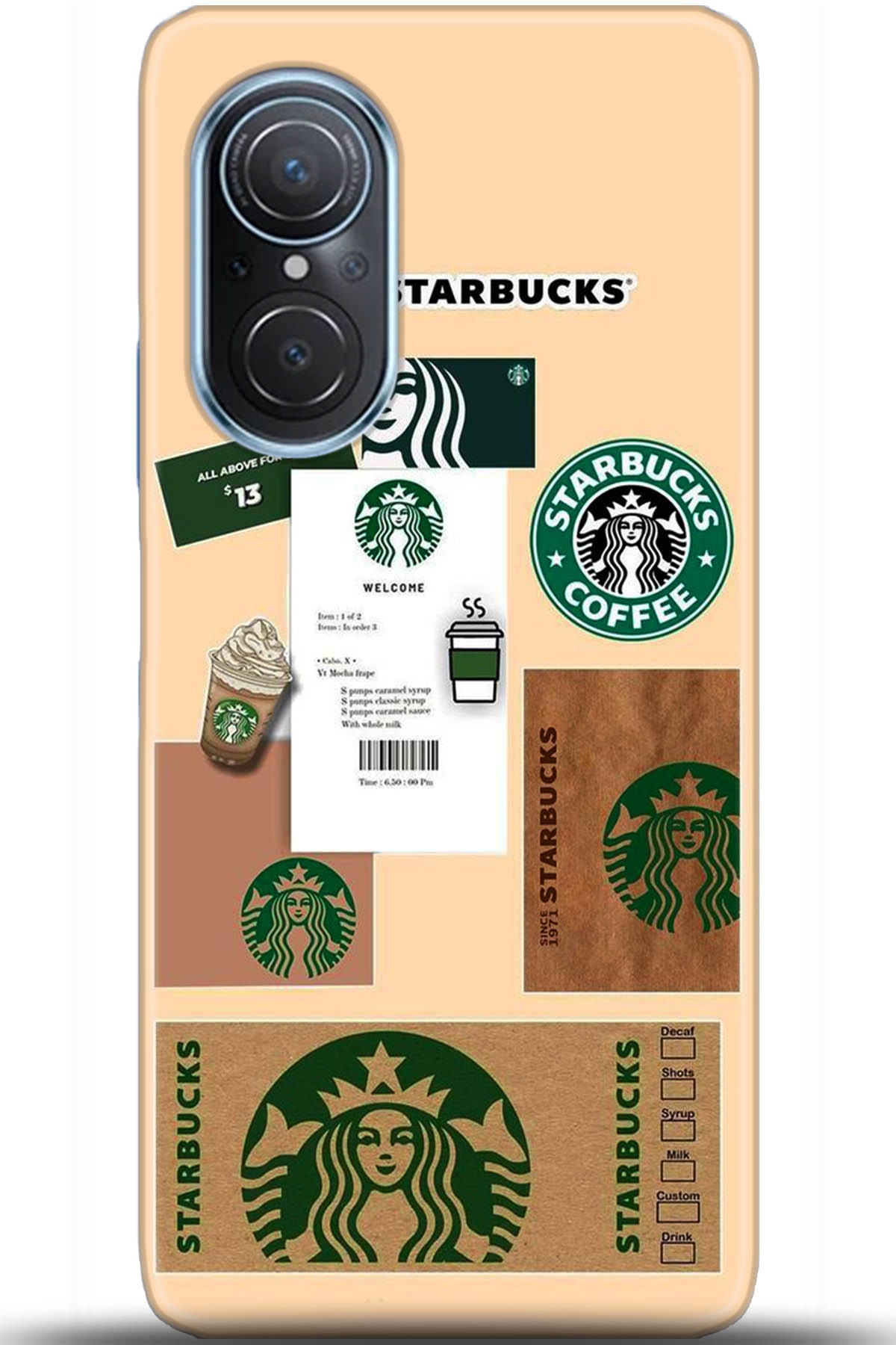 Huawei Nova 9 Uyumlu Kılıf HD Baskılı Kılıf - Followed Institution 5470