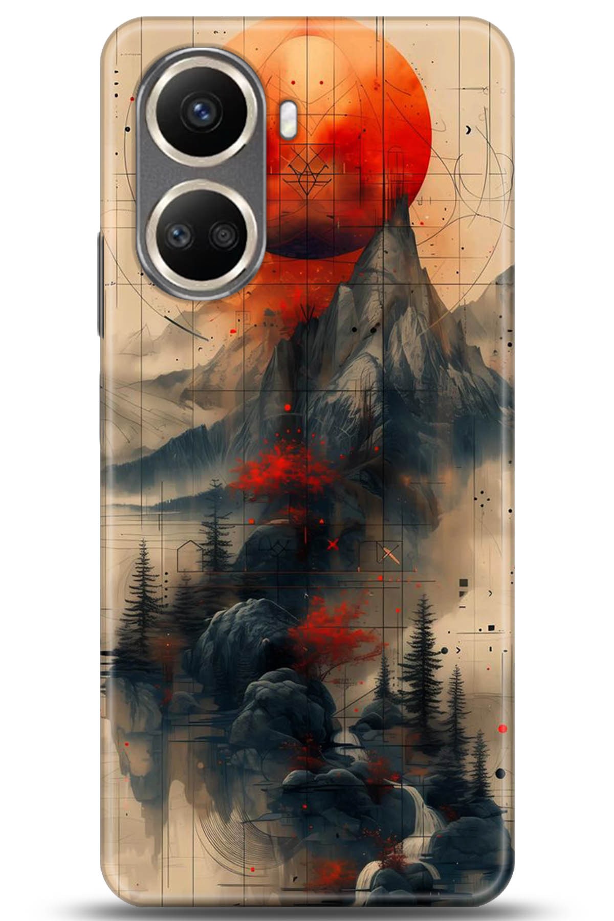 Huawei Nova 10 Uyumlu Kılıf HD Baskılı Kılıf - Followed Institution 5244