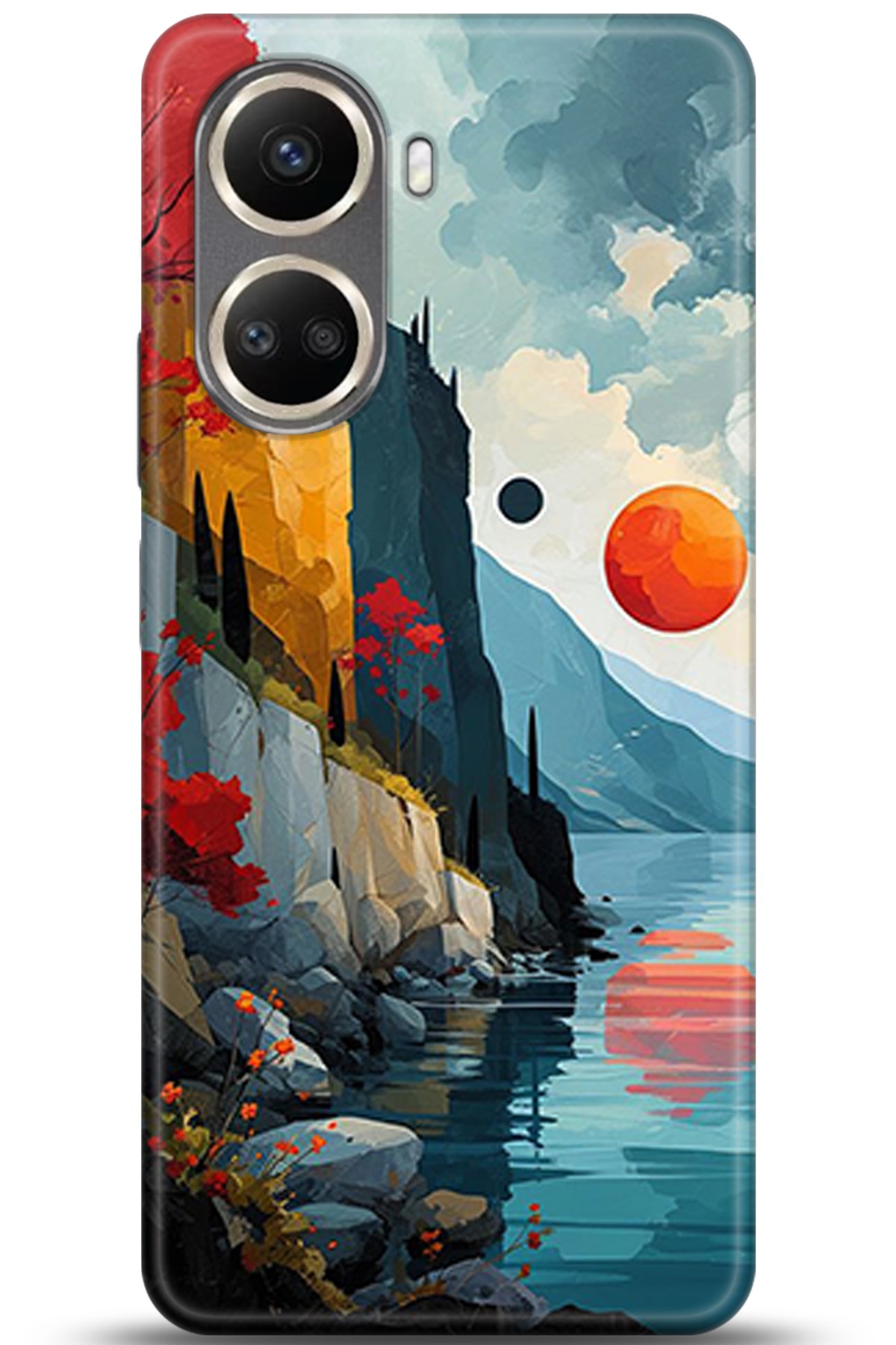 Huawei Nova 10 Uyumlu Kılıf HD Baskılı Kılıf - Followed Institution 5368