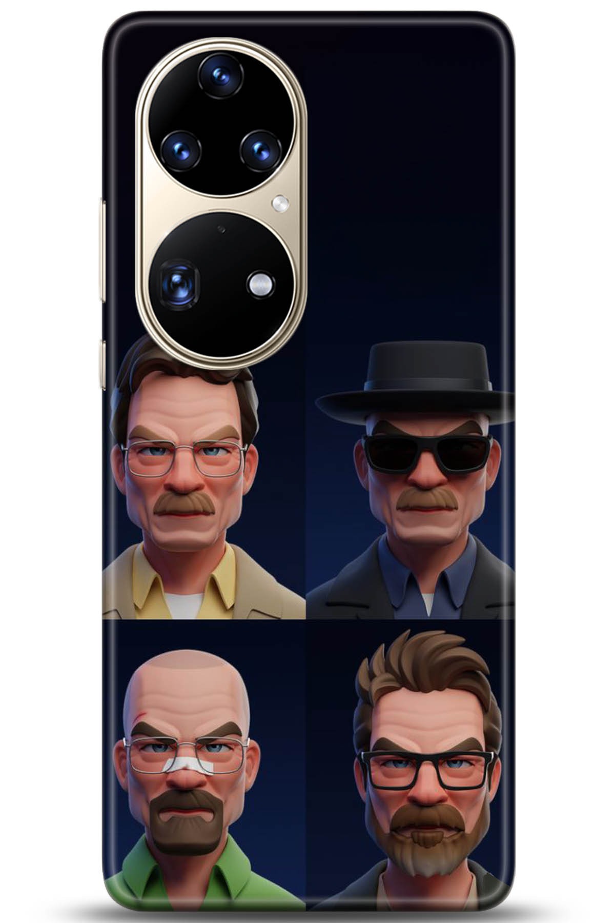 Huawei P50 Pro Uyumlu Kılıf HD Baskılı Kılıf - Followed Institution 5068