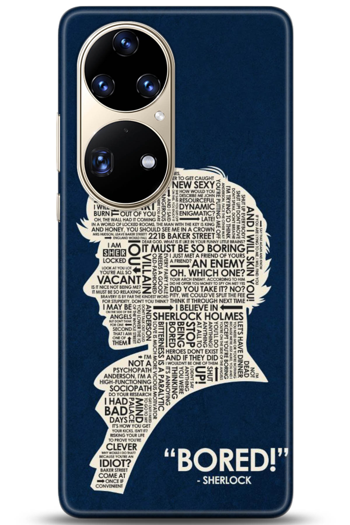 Huawei P50 Pro Uyumlu Kılıf HD Baskılı Kılıf - Followed Institution 5156