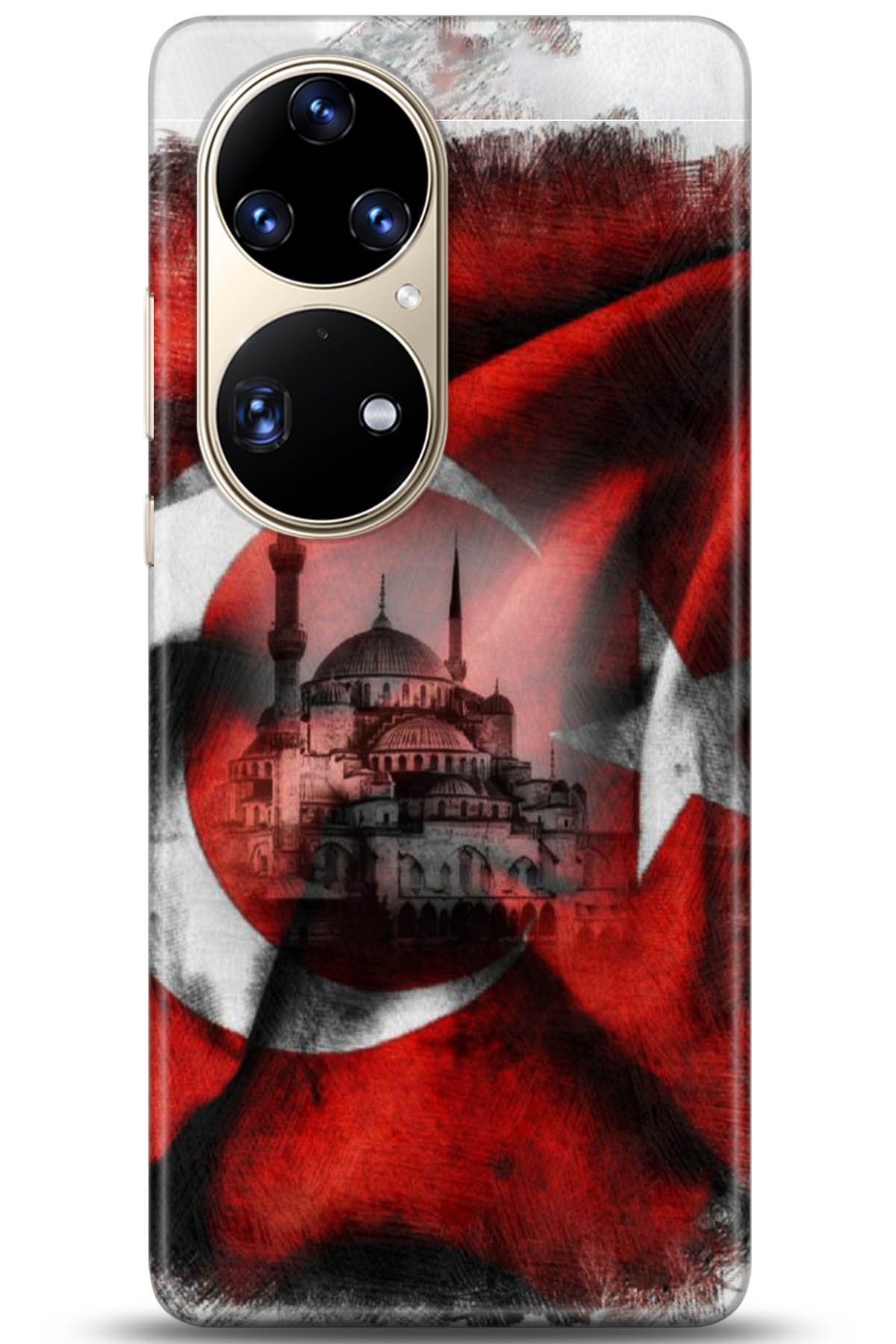 Huawei P50 Pro Uyumlu Kılıf HD Baskılı Kılıf - Followed Institution 5178