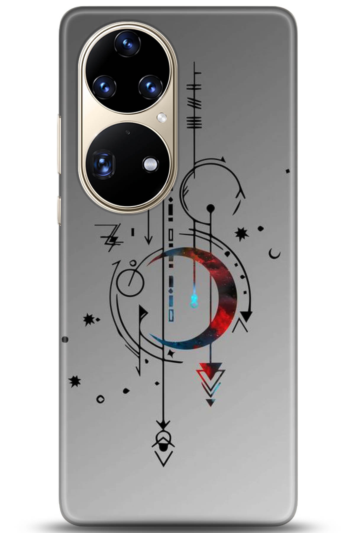 Huawei P50 Pro Uyumlu Kılıf HD Baskılı Kılıf - Followed Institution 5182