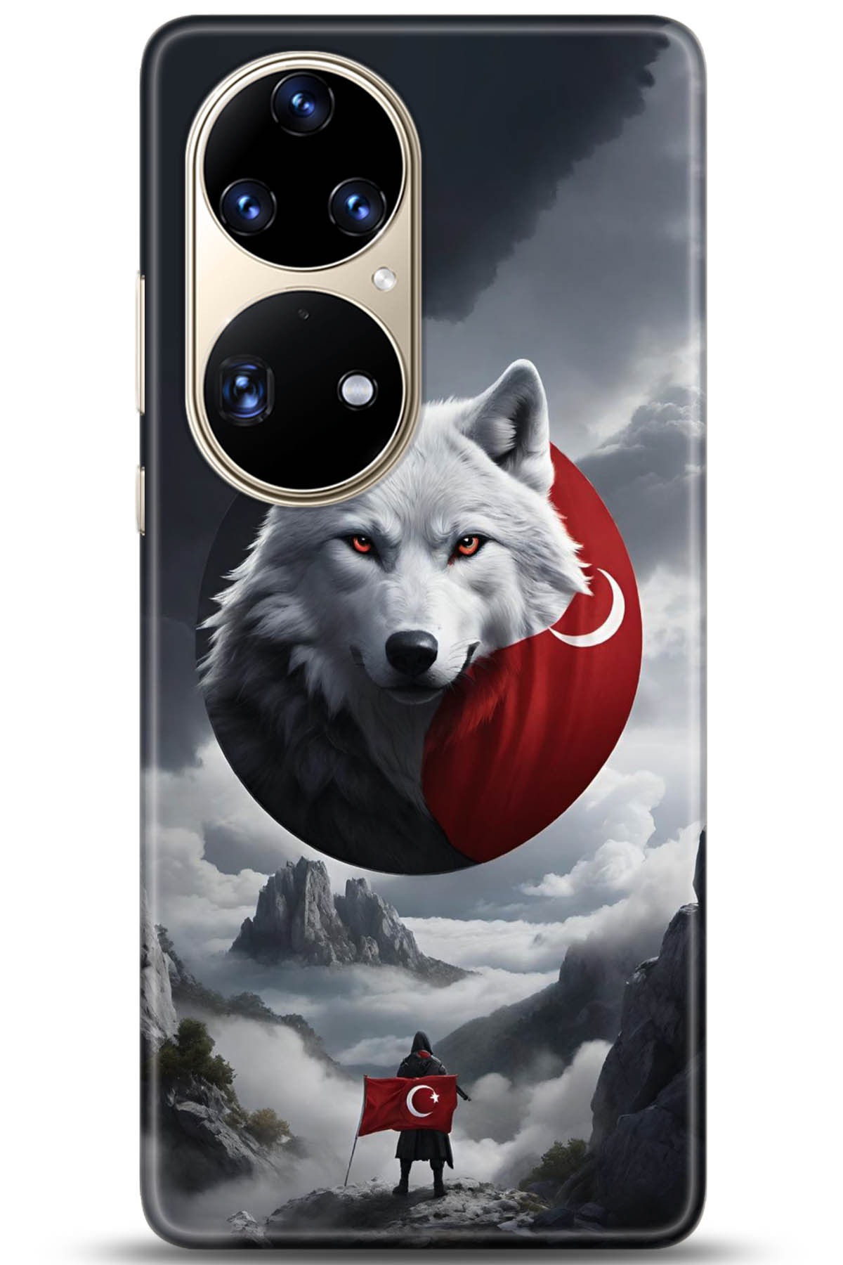 Huawei P50 Pro Uyumlu Kılıf HD Baskılı Kılıf - Followed Institution 5189