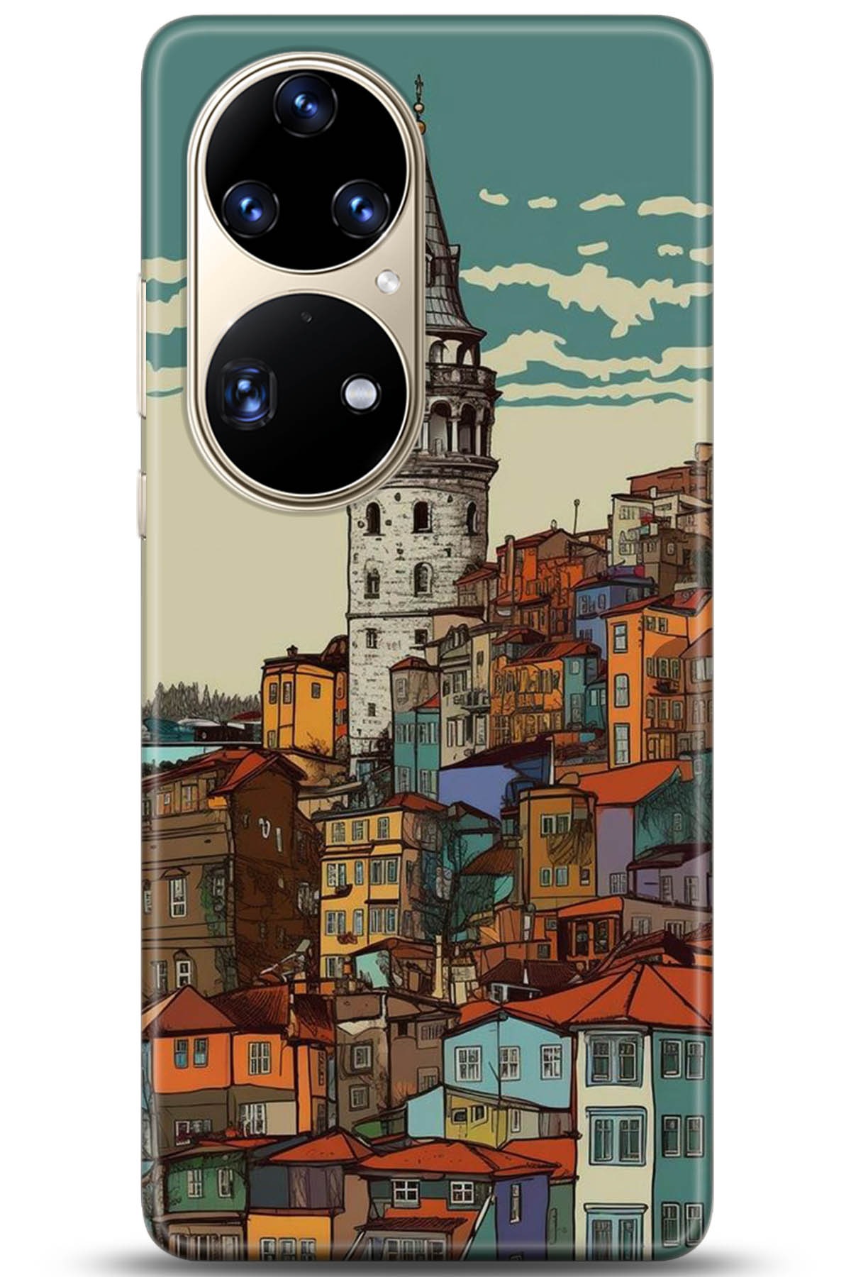 Huawei P50 Pro Uyumlu Kılıf HD Baskılı Kılıf - Followed Institution 5199