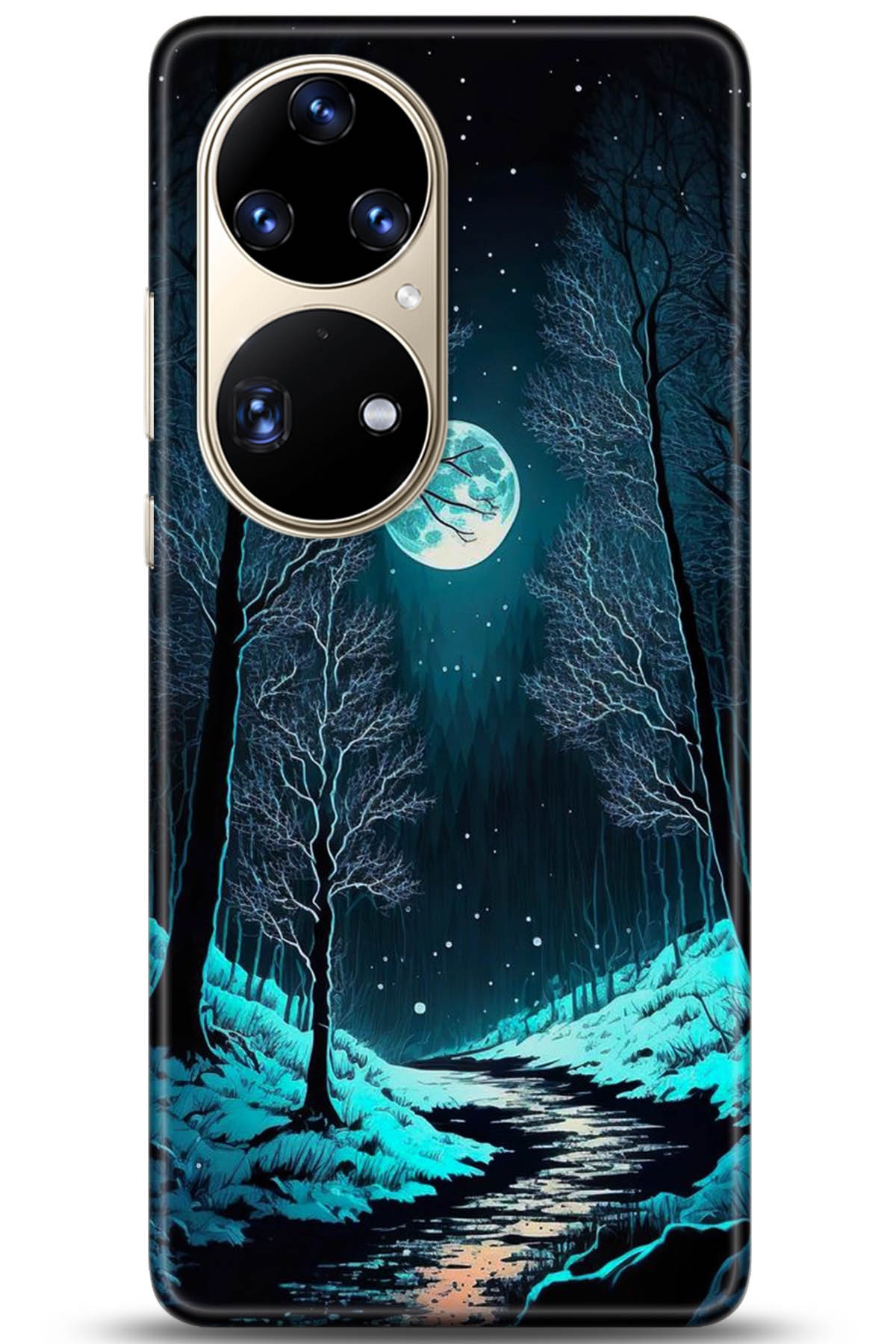 Huawei P50 Pro Uyumlu Kılıf HD Baskılı Kılıf - Followed Institution 5265