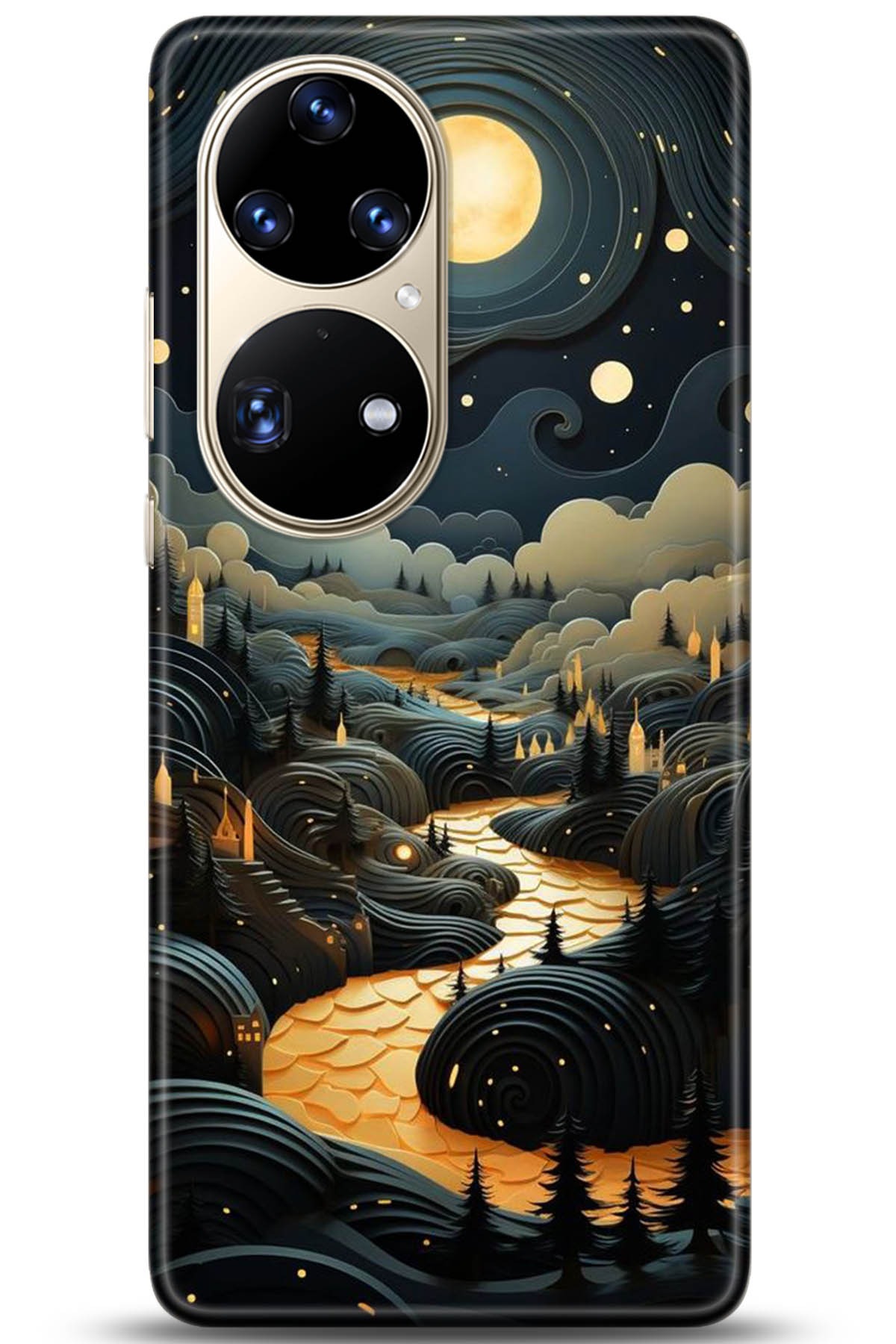 Huawei P50 Pro Uyumlu Kılıf HD Baskılı Kılıf - Followed Institution 5268