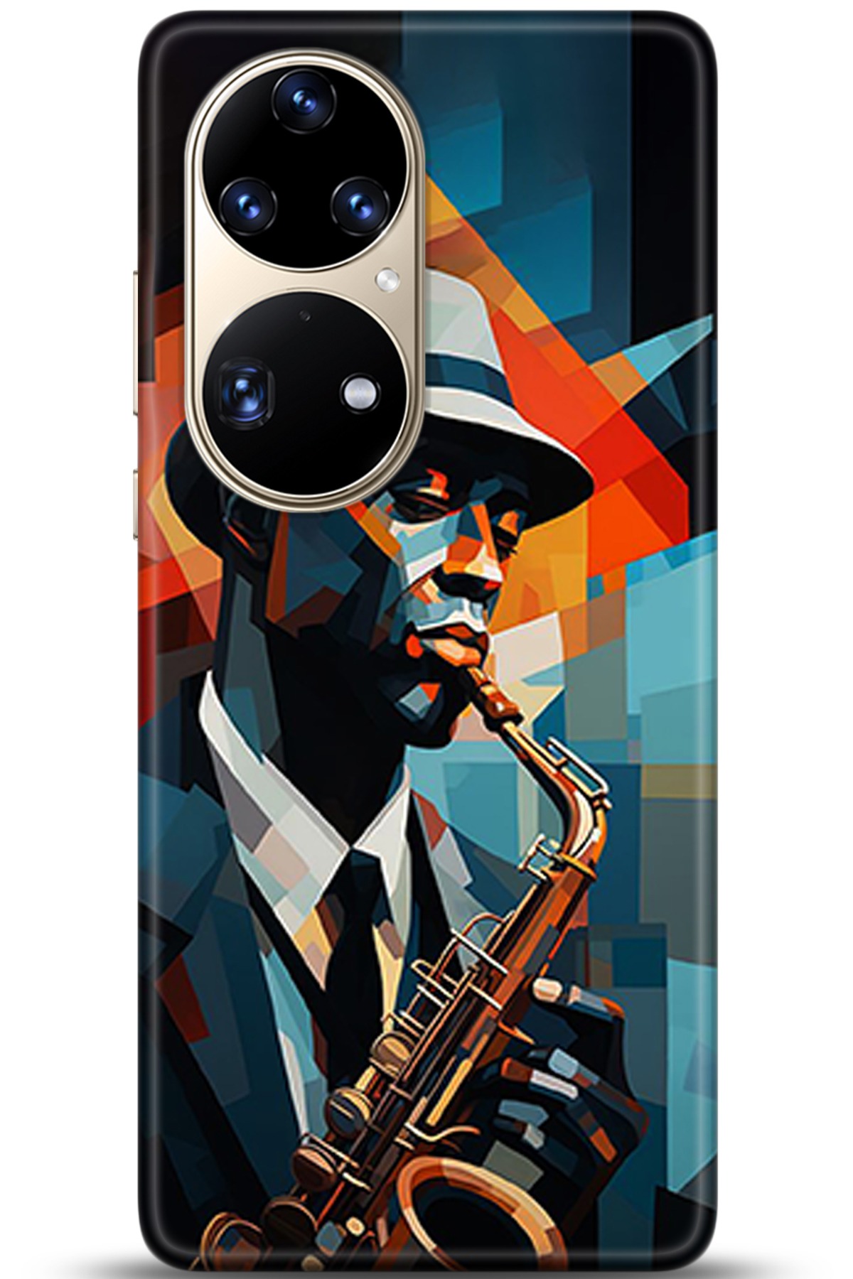 Huawei P50 Pro Uyumlu Kılıf HD Baskılı Kılıf - Followed Institution 5326