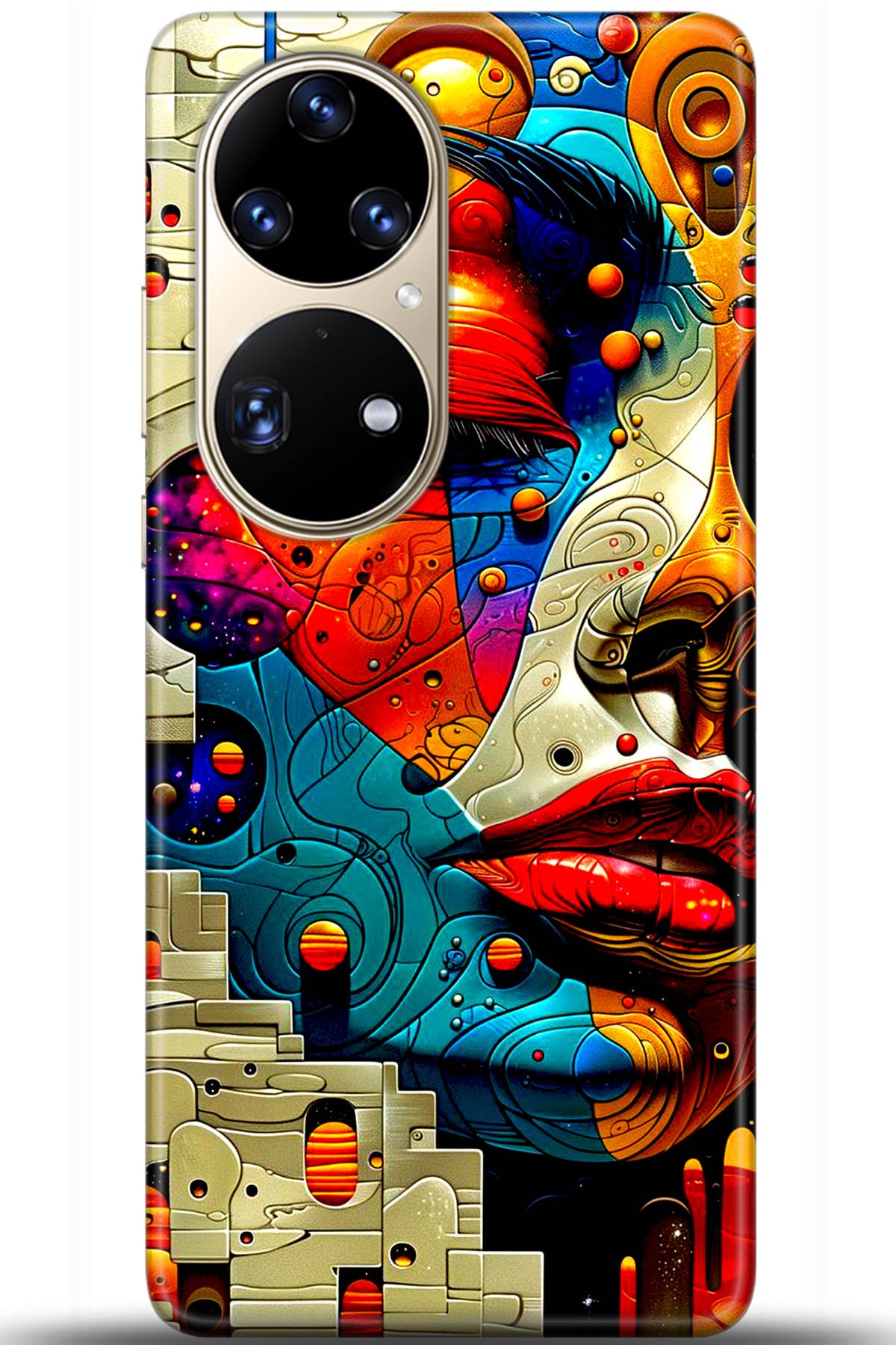 Huawei P50 Pro Uyumlu Kılıf HD Baskılı Kılıf - Followed Institution 5422