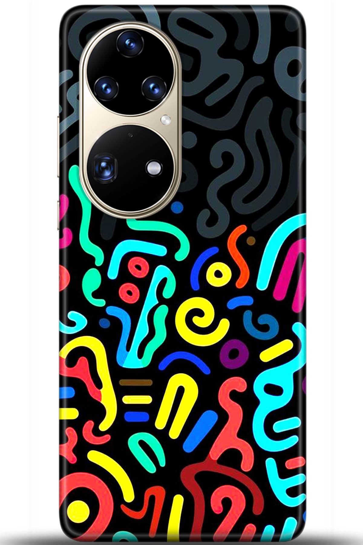 Huawei P50 Pro Uyumlu Kılıf HD Baskılı Kılıf - Followed Institution 5465