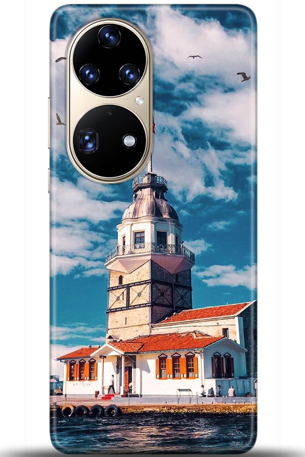 Huawei P50 Pro Uyumlu Kılıf HD Baskılı Kılıf - Followed Institution 5547