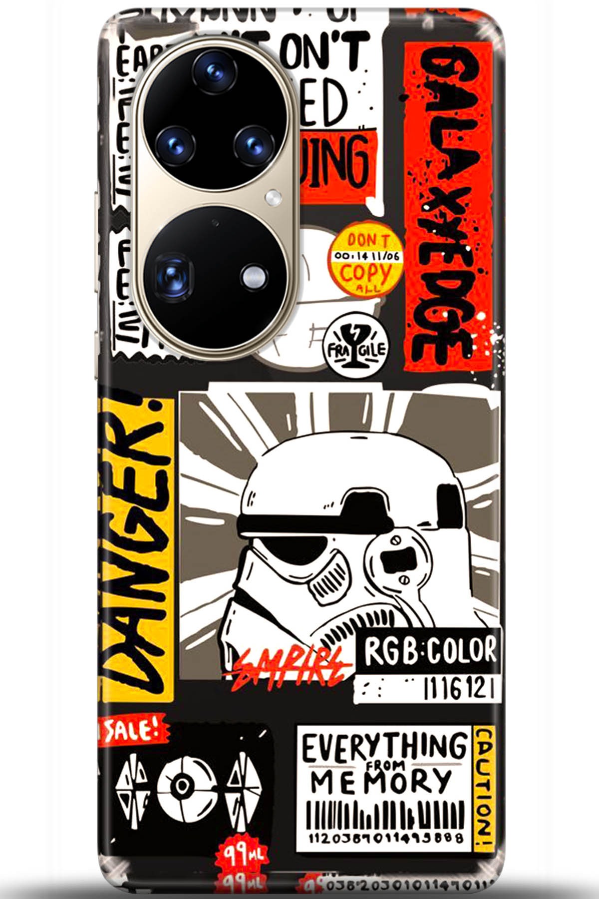 Huawei P50 Pro Uyumlu Kılıf HD Baskılı Kılıf - Followed Institution 5555