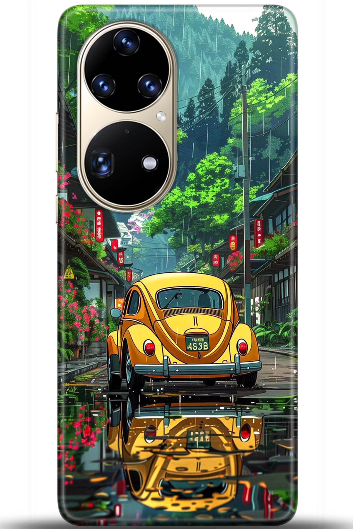 Huawei P50 Pro Uyumlu Kılıf HD Baskılı Kılıf - Followed Institution 5561