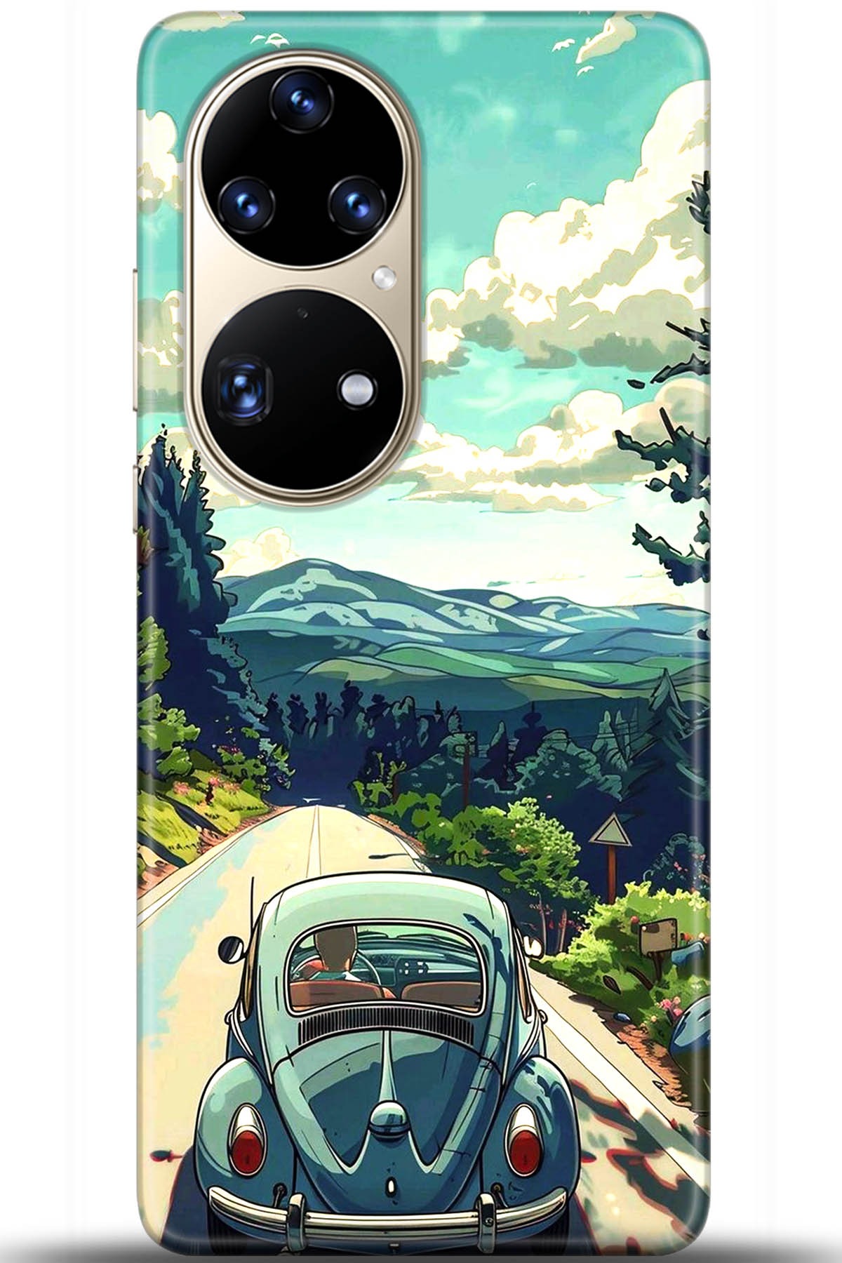 Huawei P50 Pro Uyumlu Kılıf HD Baskılı Kılıf - Followed Institution 5563