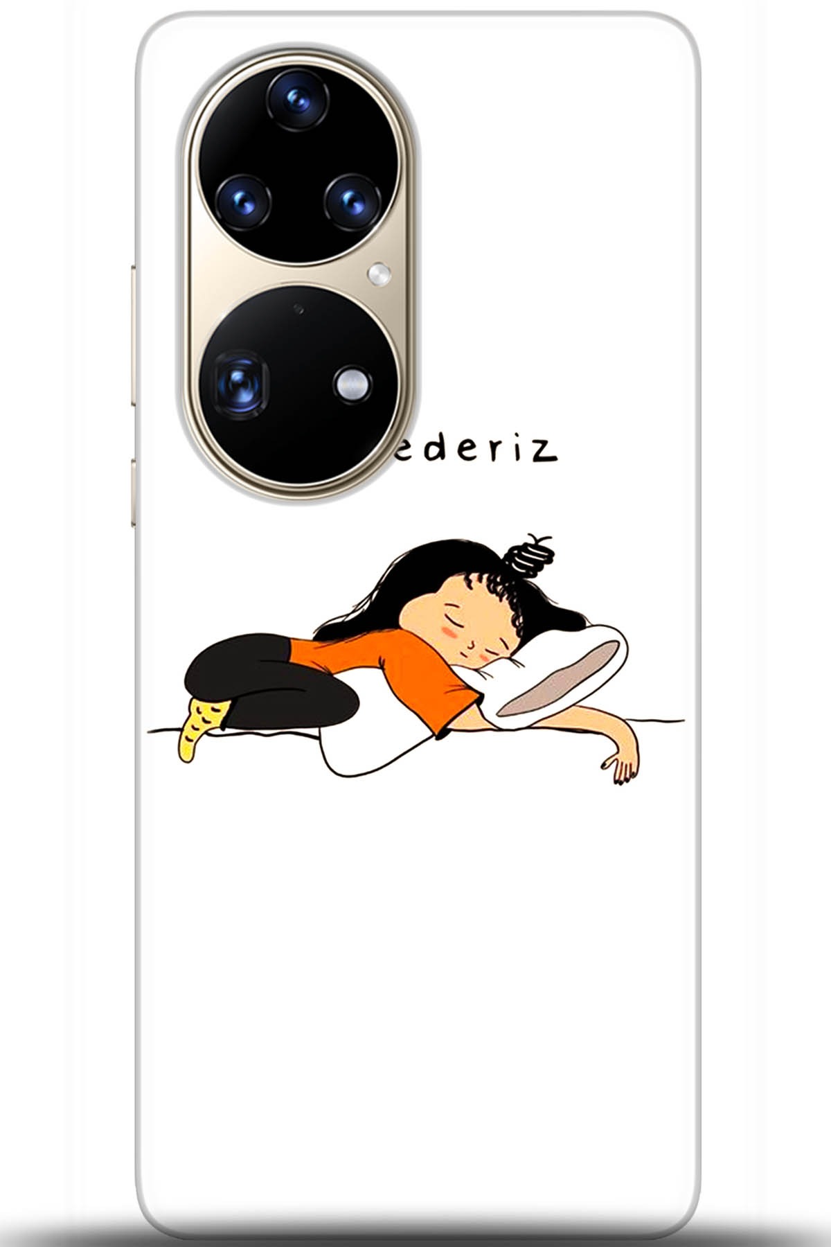 Huawei P50 Pro Uyumlu Kılıf HD Baskılı Kılıf - Followed Institution 5591