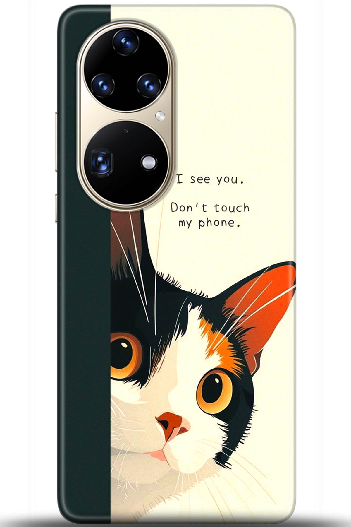 Huawei P50 Pro Uyumlu Kılıf HD Baskılı Kılıf - Followed Institution 5649