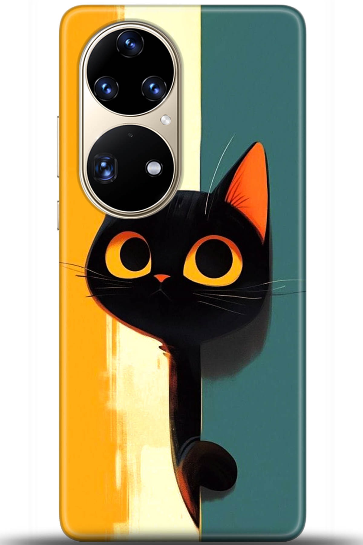 Huawei P50 Pro Uyumlu Kılıf HD Baskılı Kılıf - Followed Institution 5654