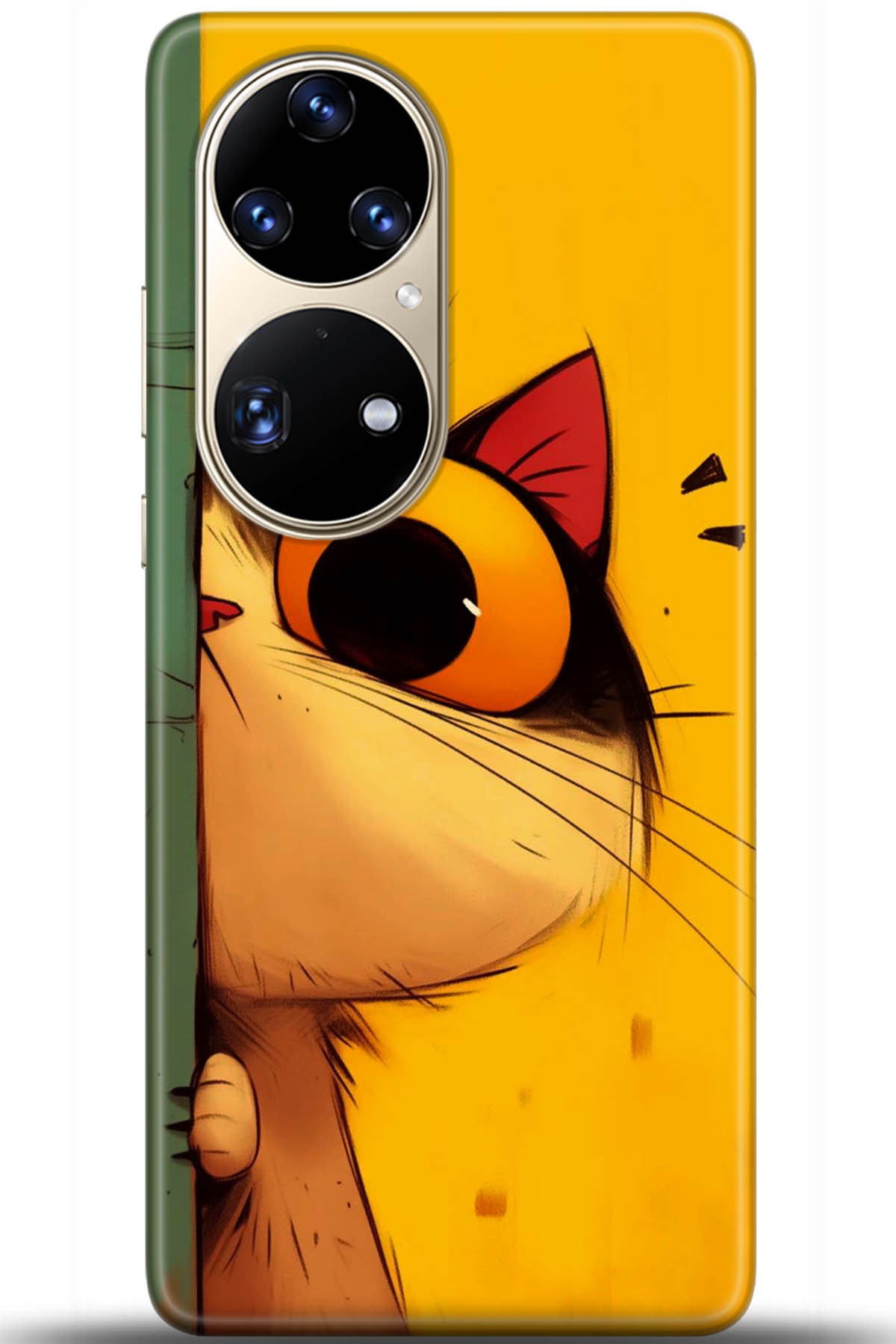 Huawei P50 Pro Uyumlu Kılıf HD Baskılı Kılıf - Followed Institution 5655