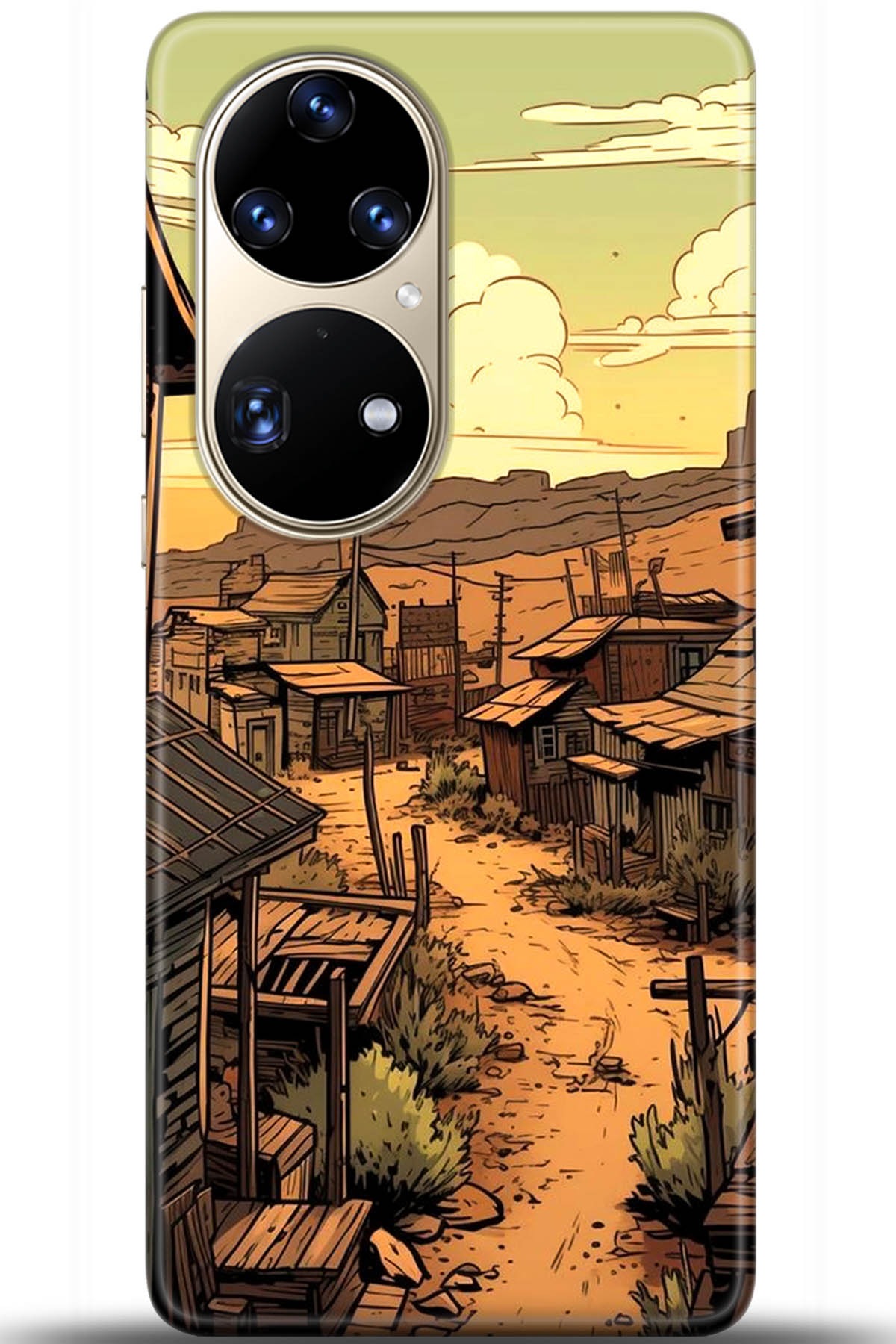 Huawei P50 Pro Uyumlu Kılıf HD Baskılı Kılıf - Followed Institution 5676