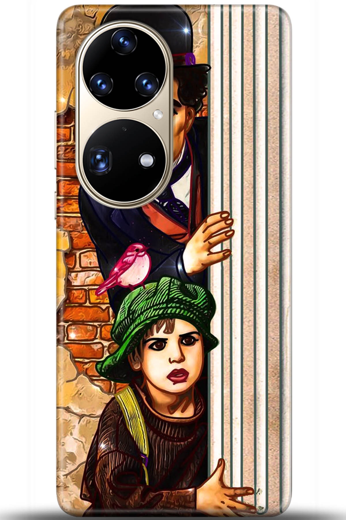 Huawei P50 Pro Uyumlu Kılıf HD Baskılı Kılıf - Followed Institution 5694