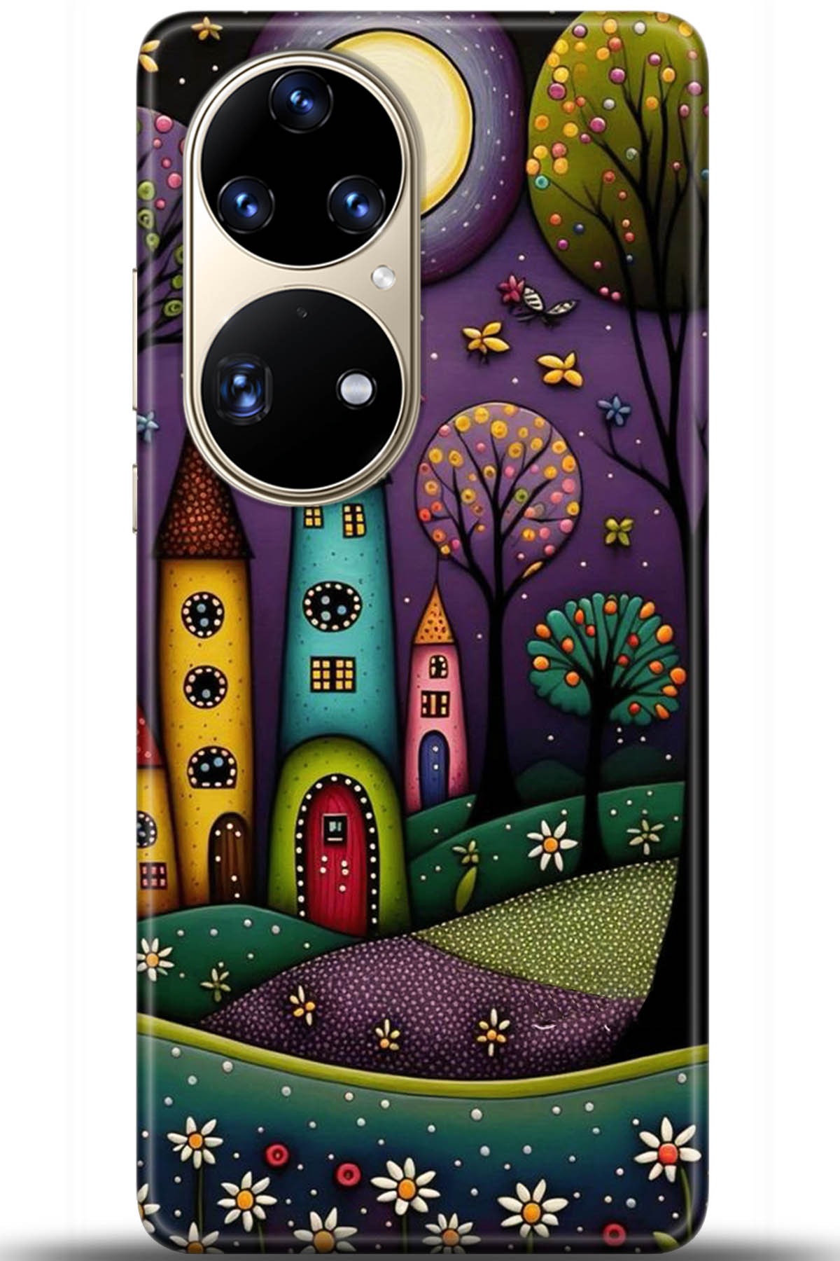 Huawei P50 Pro Uyumlu Kılıf HD Baskılı Kılıf - Followed Institution 5704