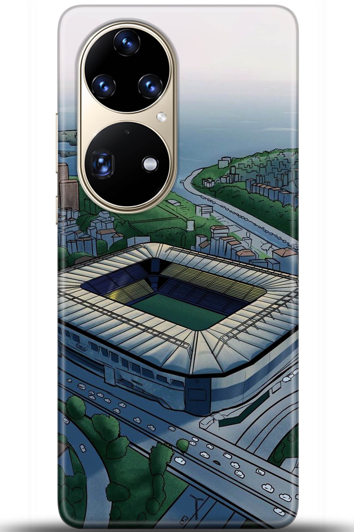 Huawei P50 Pro Uyumlu Kılıf HD Baskılı Kılıf - Followed Institution 5715