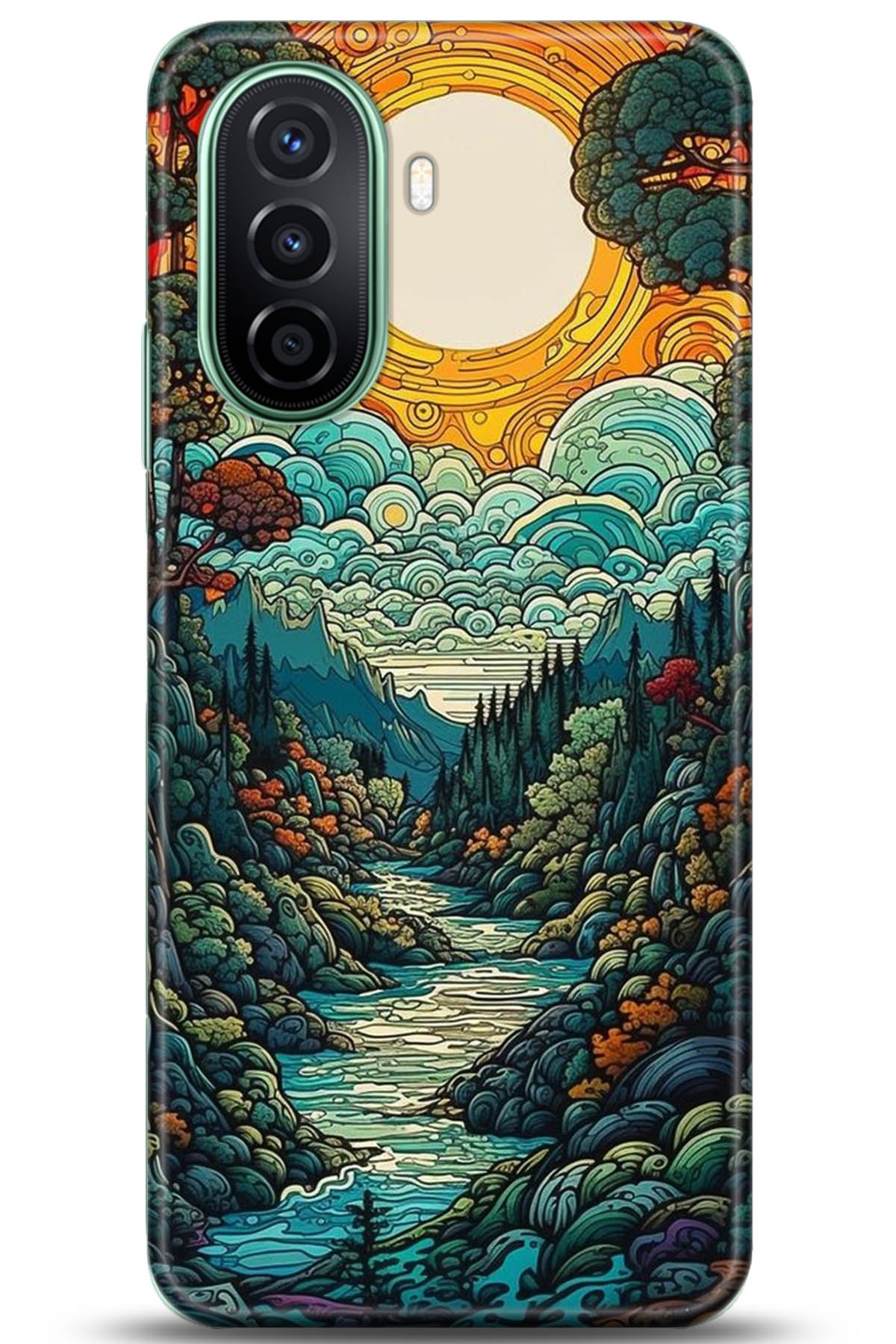 Huawei Nova Y70 Uyumlu Kılıf HD Baskılı Kılıf - Followed Institution 5198