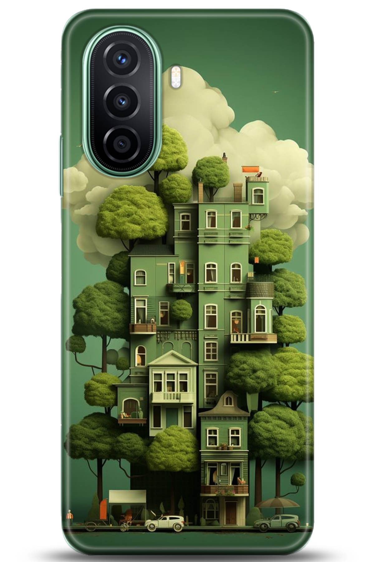 Huawei Nova Y70 Uyumlu Kılıf HD Baskılı Kılıf - Followed Institution 5273