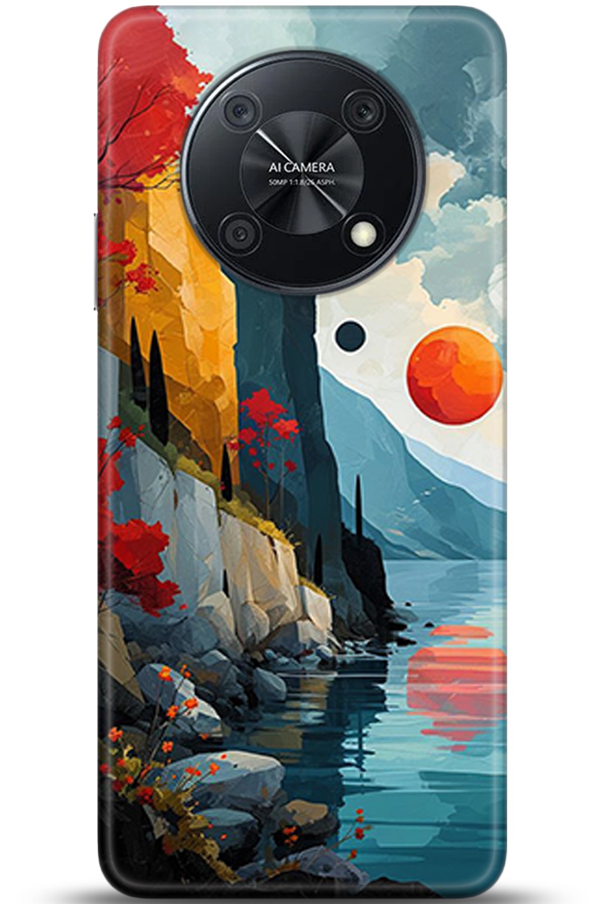 Huawei Nova Y90 Uyumlu Kılıf HD Baskılı Kılıf - Followed Institution 5368