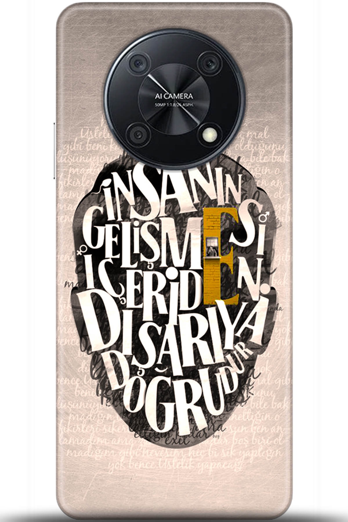 Huawei Nova Y90 Uyumlu Kılıf HD Baskılı Kılıf - Followed Institution 5587