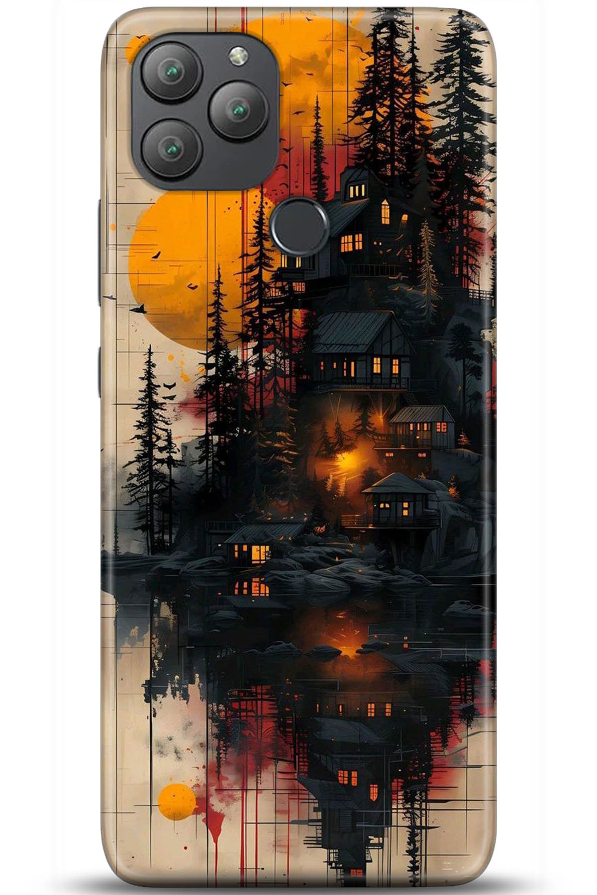 General Mobile GM 22 Uyumlu Kılıf HD Baskılı Kılıf - Followed Institution 5292