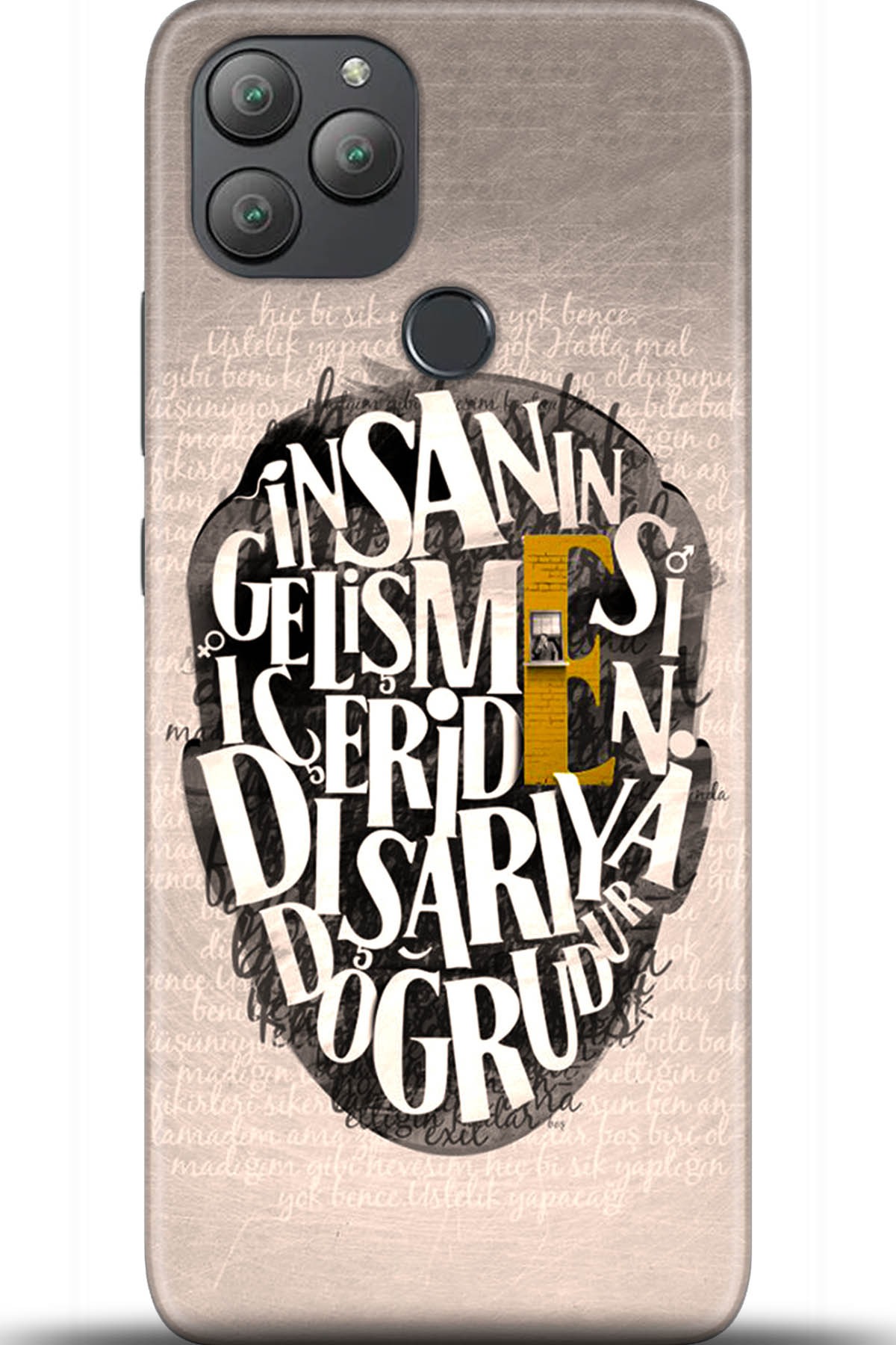 General Mobile GM 22 Uyumlu Kılıf HD Baskılı Kılıf - Followed Institution 5587