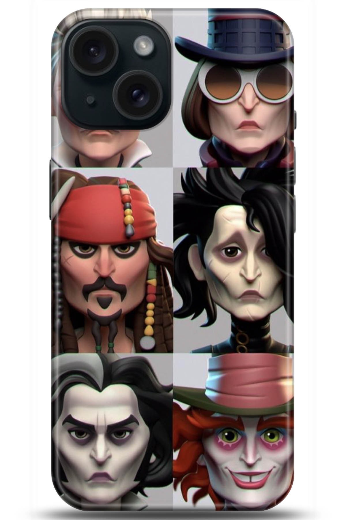 Apple iPhone 15 Uyumlu Kılıf HD Baskılı Kılıf - Followed Institution 5001