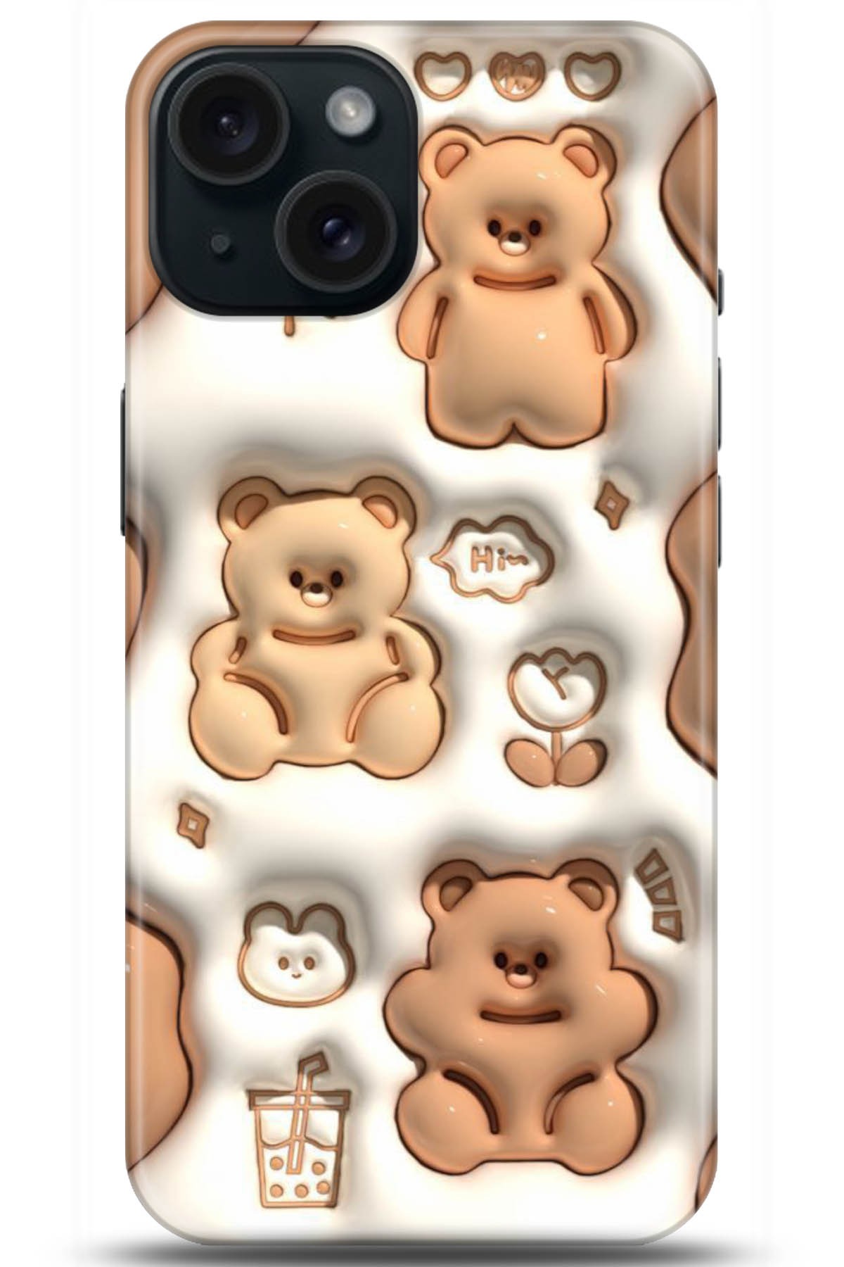 Apple iPhone 15 Uyumlu Kılıf HD Baskılı Kılıf - Followed Institution 5047