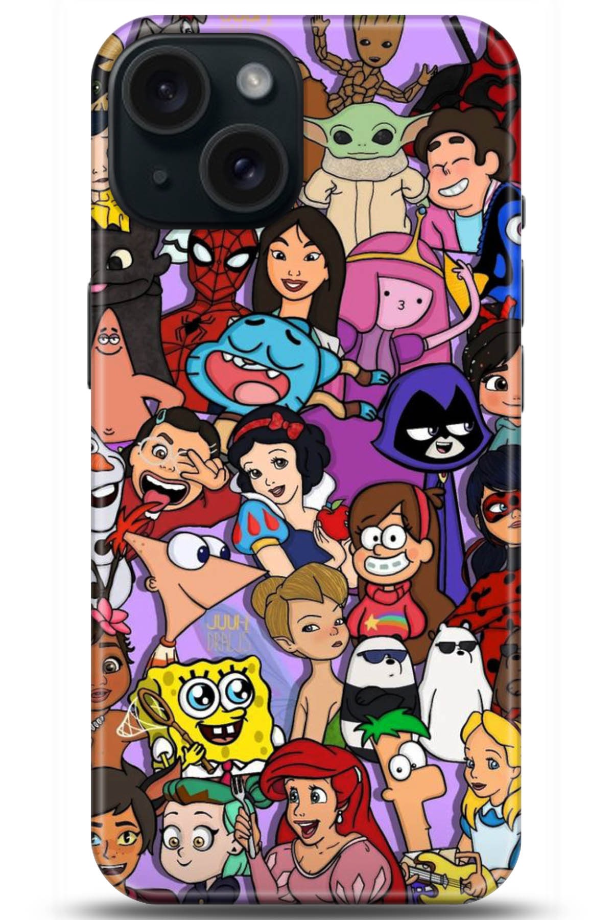 Apple iPhone 15 Uyumlu Kılıf HD Baskılı Kılıf - Followed Institution 5168