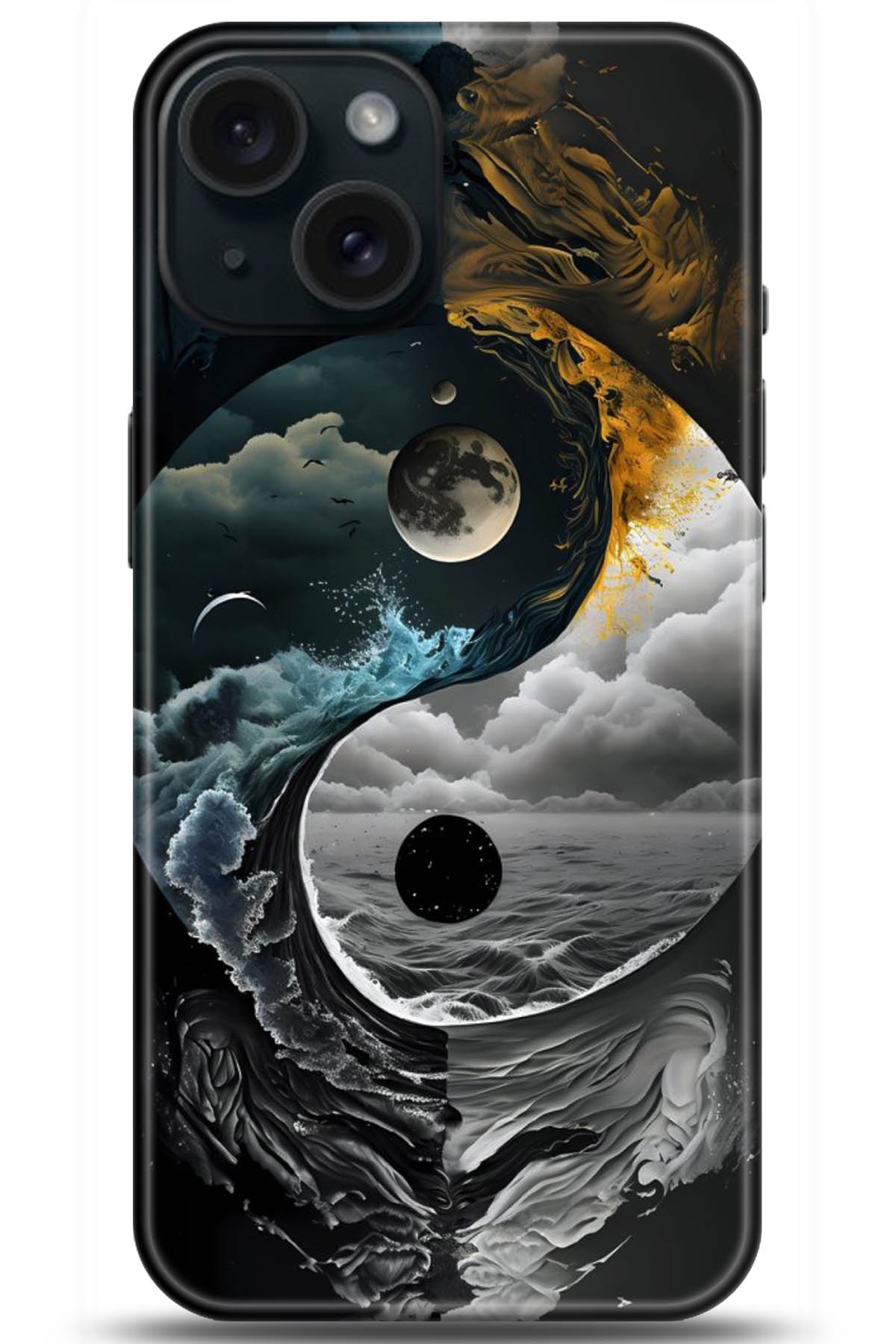 Apple iPhone 15 Uyumlu Kılıf HD Baskılı Kılıf - Followed Institution 5177