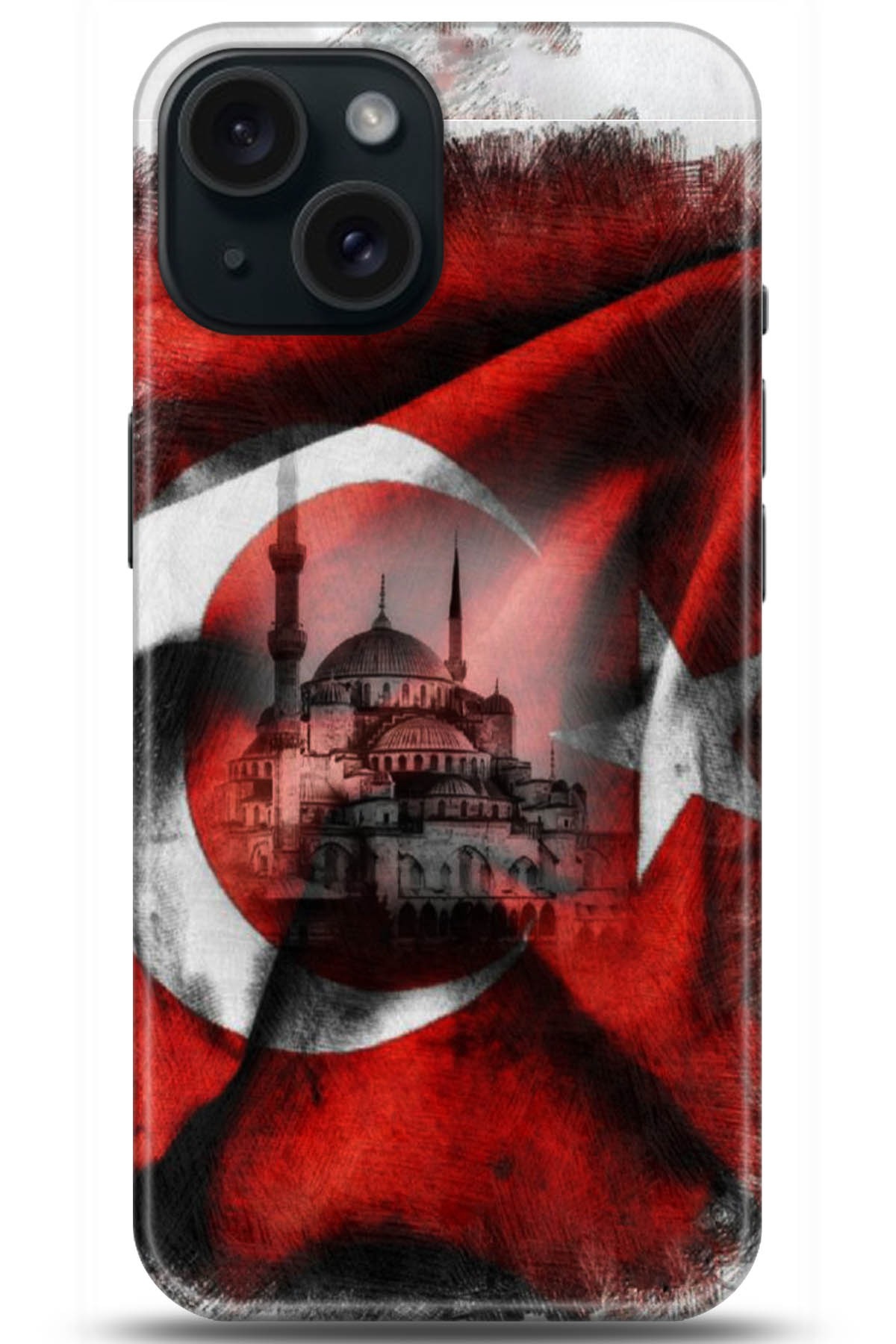 Apple iPhone 15 Uyumlu Kılıf HD Baskılı Kılıf - Followed Institution 5178