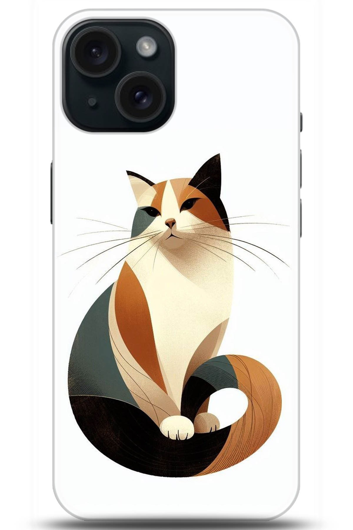 Apple iPhone 15 Uyumlu Kılıf HD Baskılı Kılıf - Followed Institution 5213