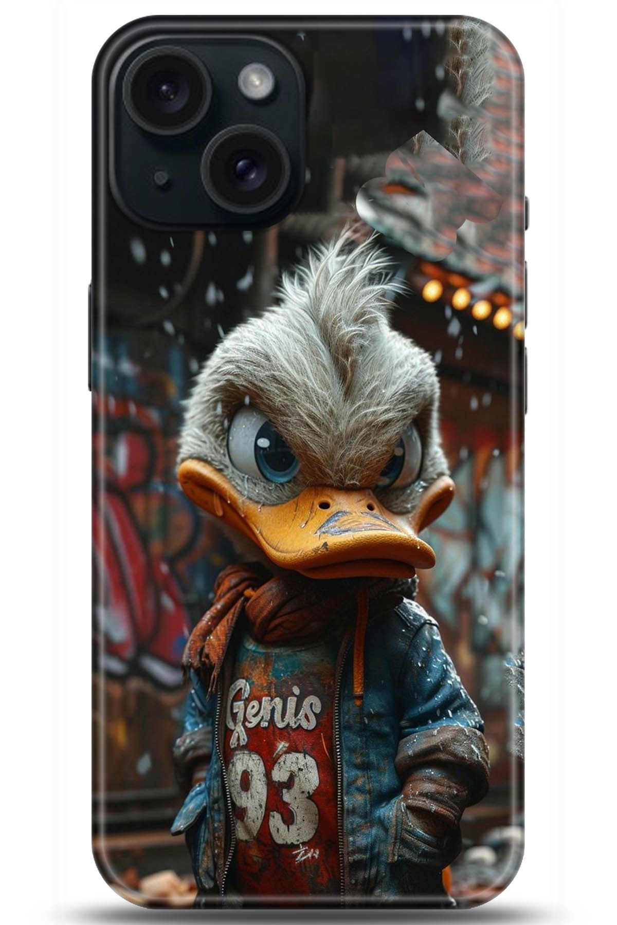 Apple iPhone 15 Uyumlu Kılıf HD Baskılı Kılıf - Followed Institution 5230