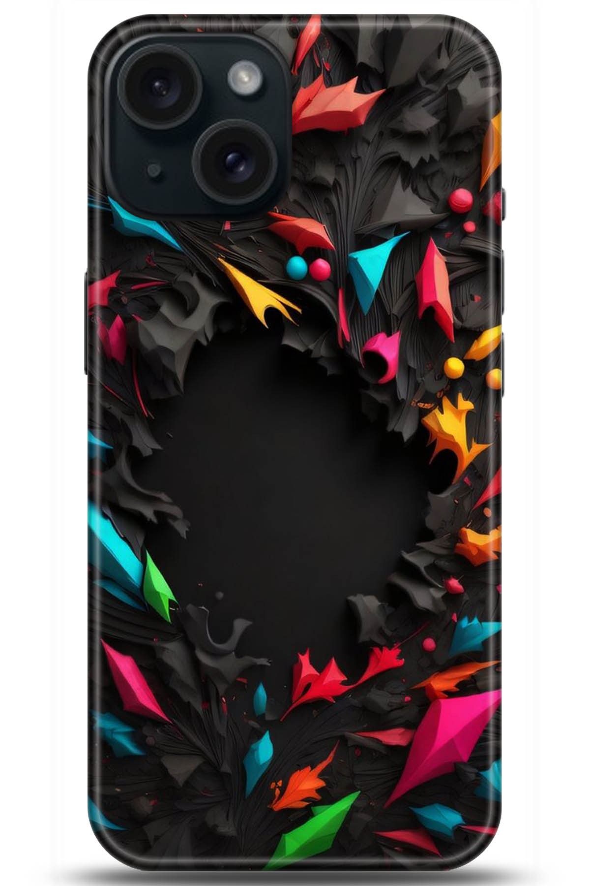 Apple iPhone 15 Uyumlu Kılıf HD Baskılı Kılıf - Followed Institution 5253