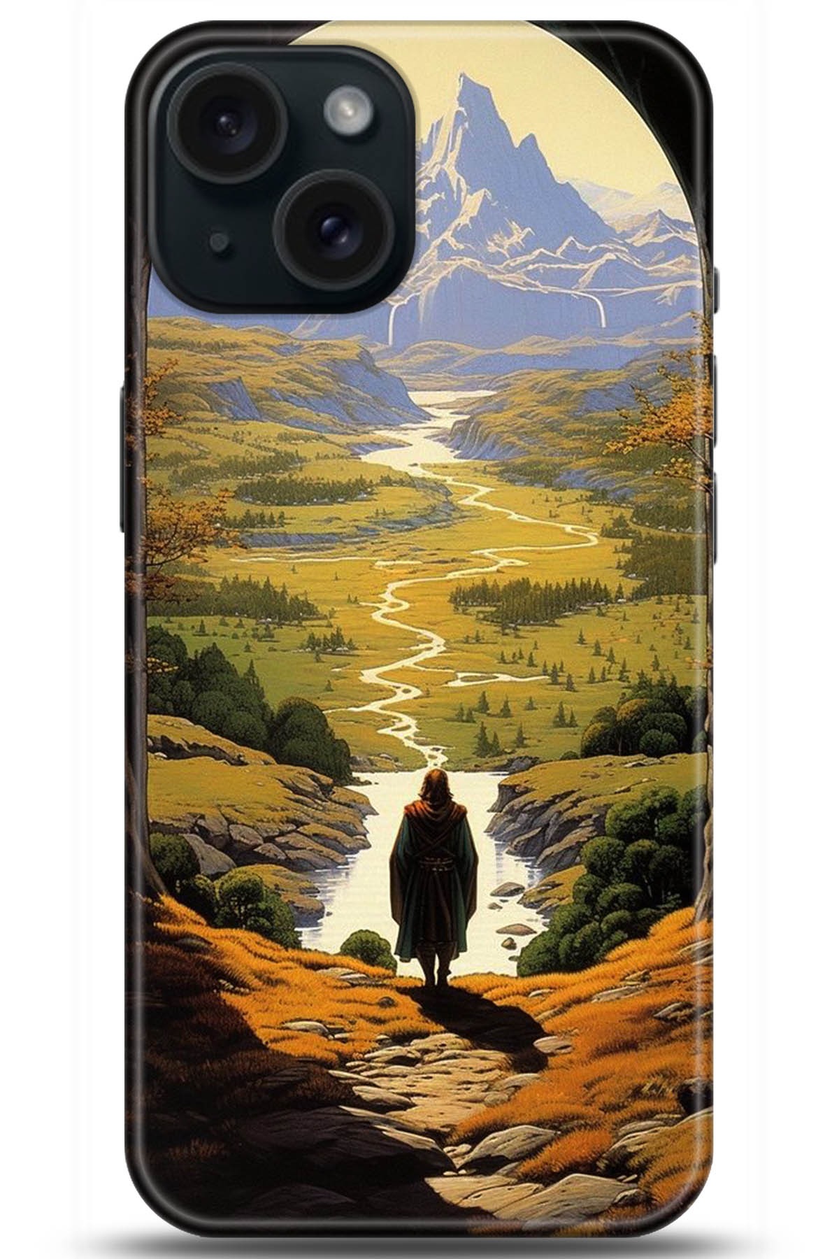 Apple iPhone 15 Uyumlu Kılıf HD Baskılı Kılıf - Followed Institution 5263