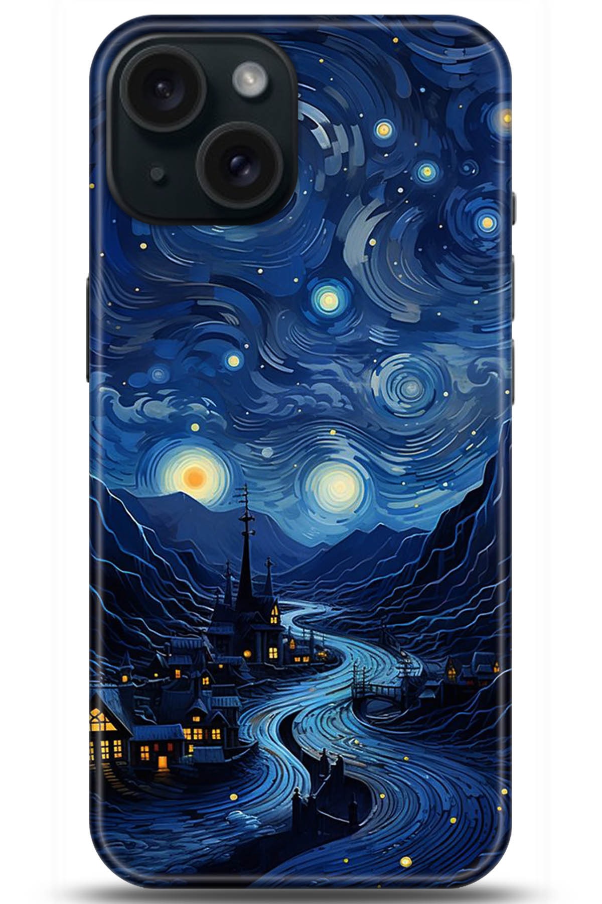 Apple iPhone 15 Uyumlu Kılıf HD Baskılı Kılıf - Followed Institution 5276