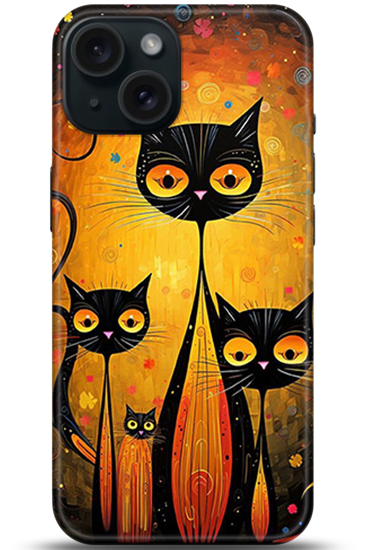 Apple iPhone 15 Uyumlu Kılıf HD Baskılı Kılıf - Followed Institution 5316