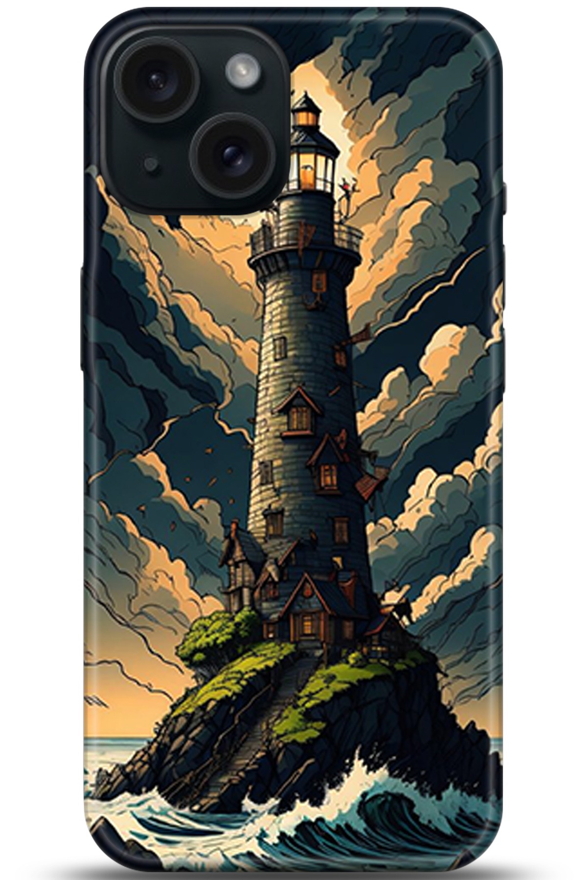 Apple iPhone 15 Uyumlu Kılıf HD Baskılı Kılıf - Followed Institution 5363