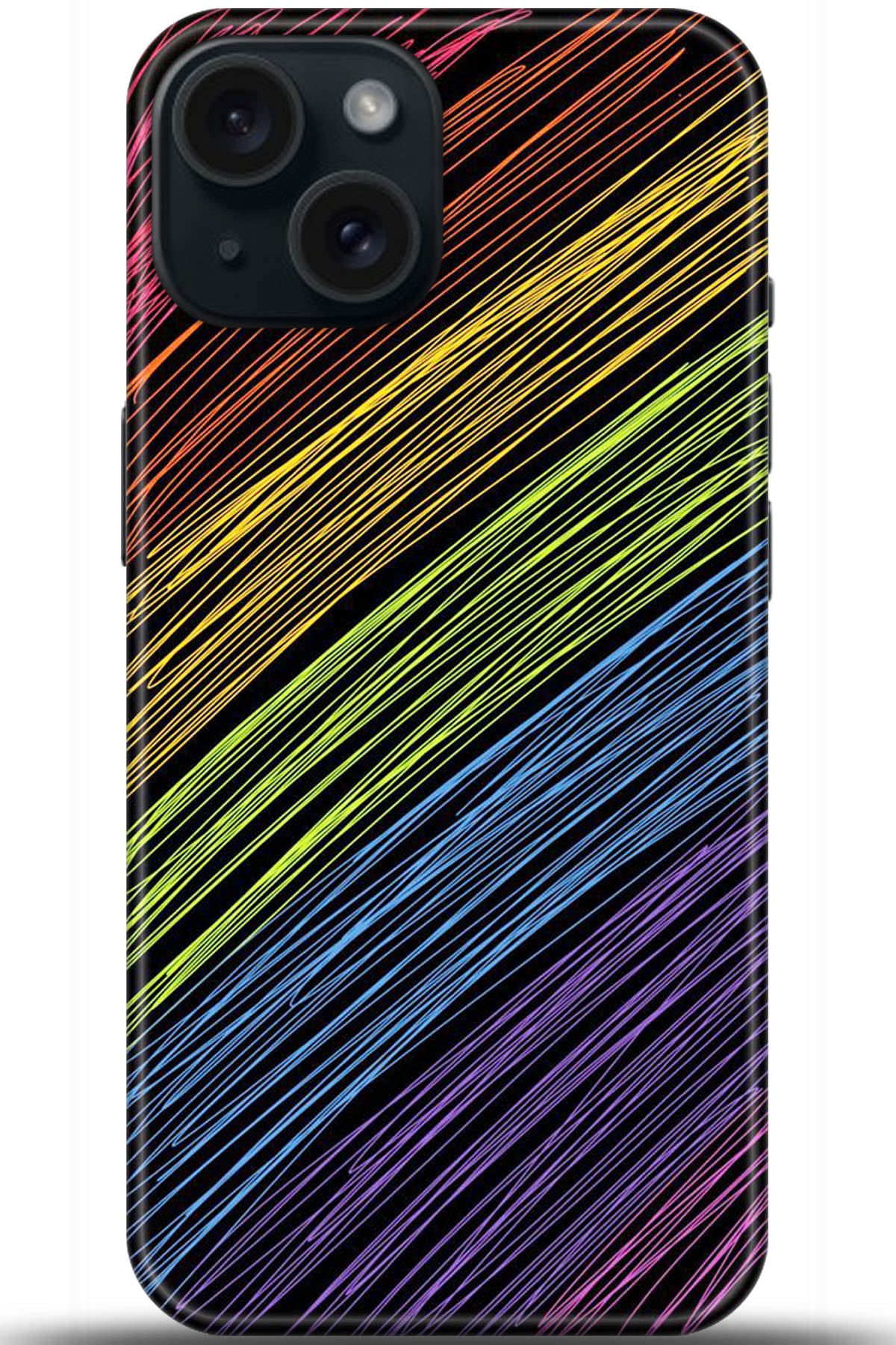 Apple iPhone 15 Uyumlu Kılıf HD Baskılı Kılıf - Followed Institution 5525