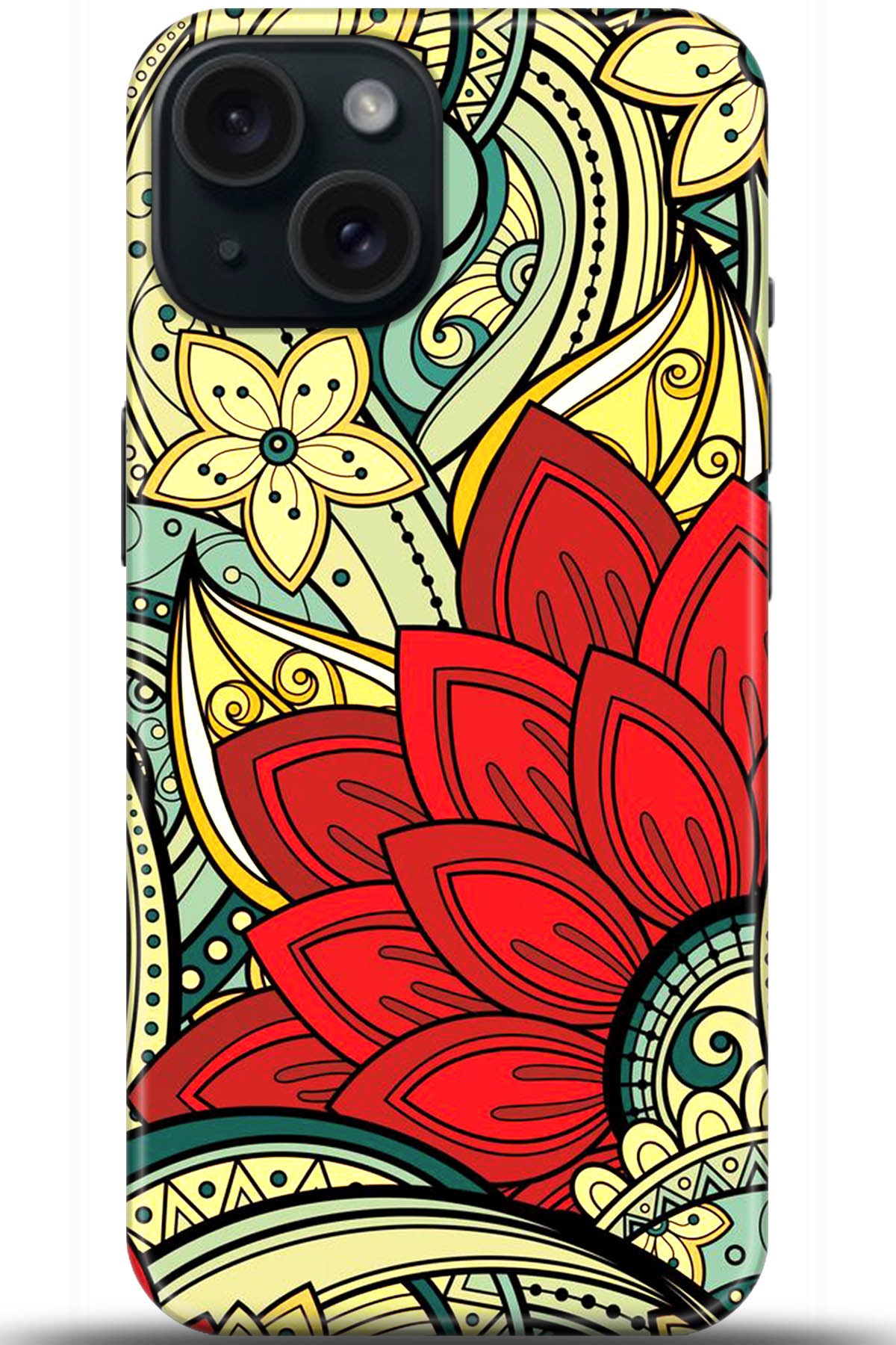 Apple iPhone 15 Uyumlu Kılıf HD Baskılı Kılıf - Followed Institution 5534