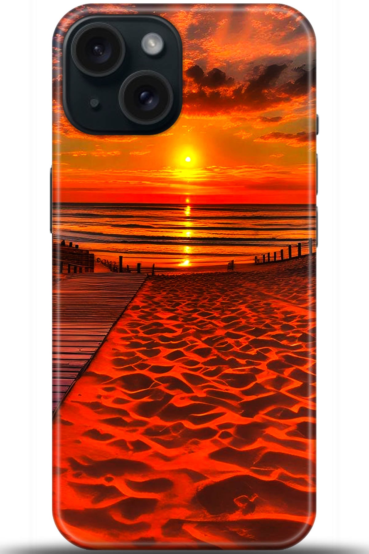 Apple iPhone 15 Uyumlu Kılıf HD Baskılı Kılıf - Followed Institution 5600