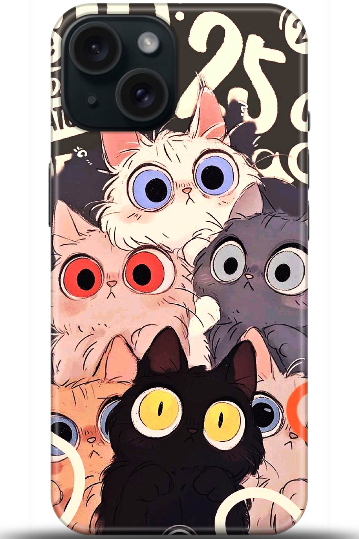 Apple iPhone 15 Uyumlu Kılıf HD Baskılı Kılıf - Followed Institution 5641