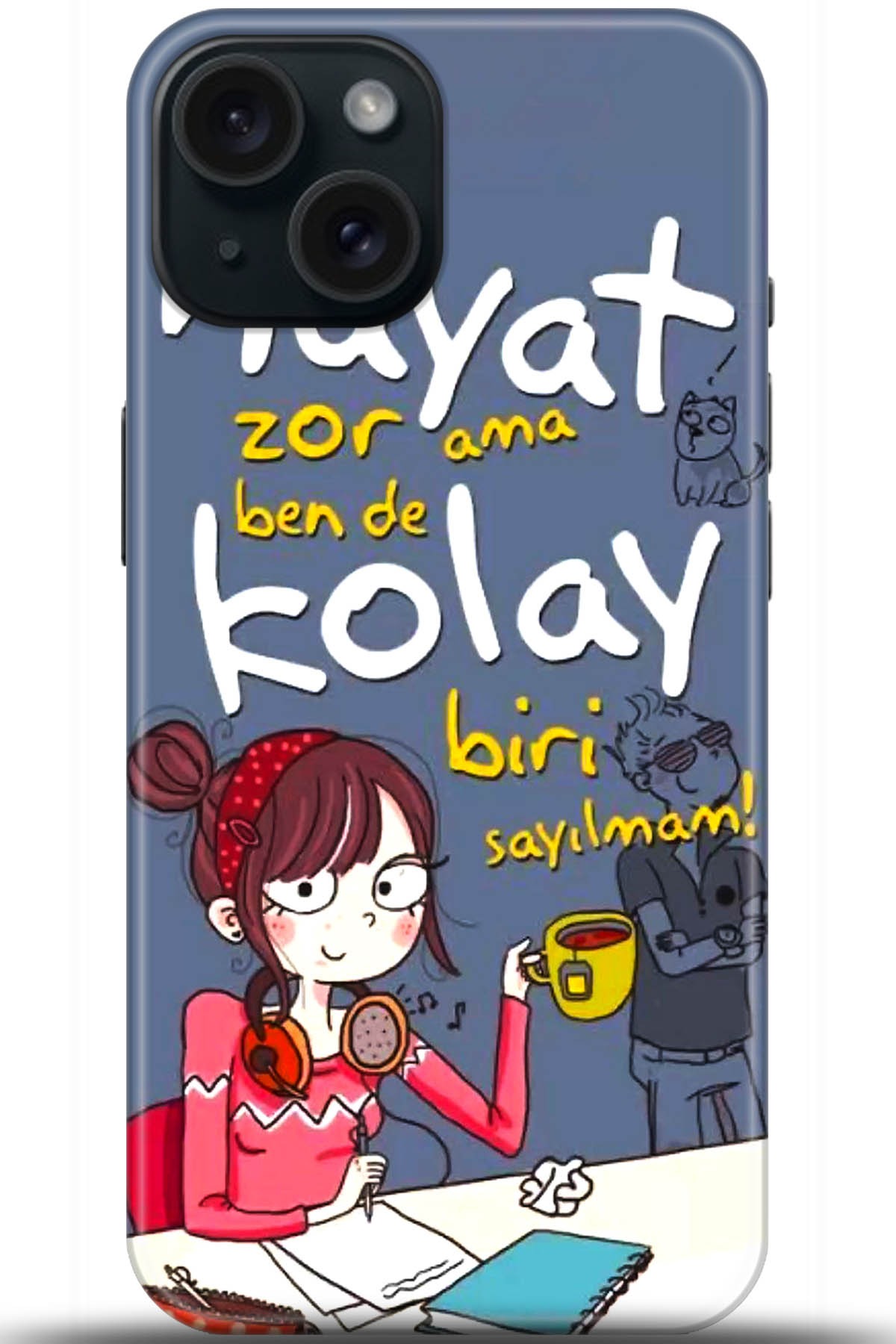 Apple iPhone 15 Uyumlu Kılıf HD Baskılı Kılıf - Followed Institution 5686